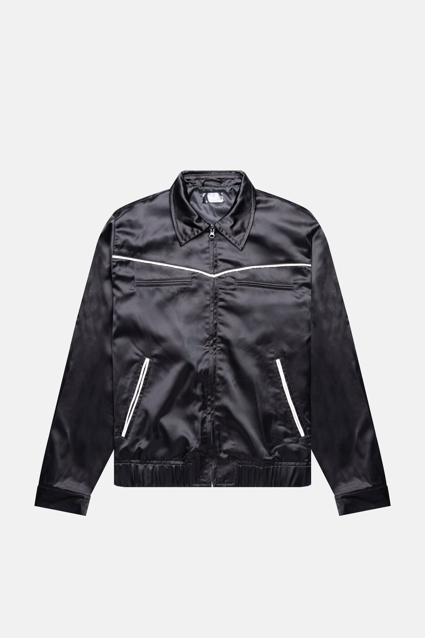BLACK VARSITY JACKET 046