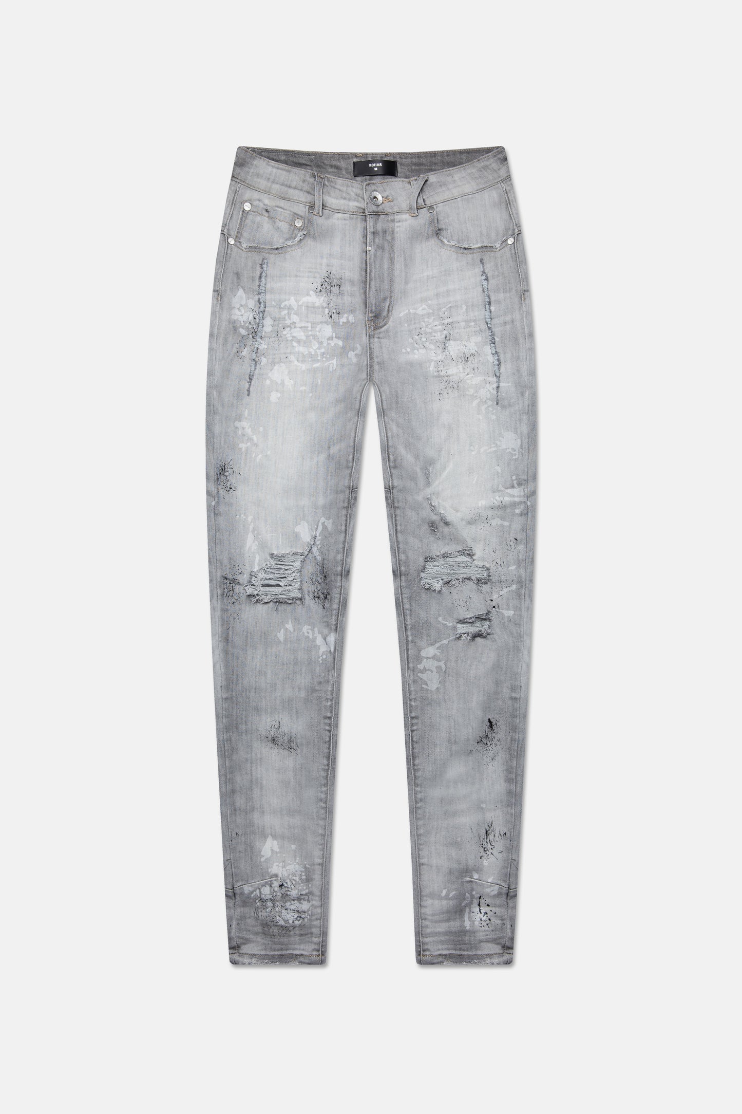 DAZED GREY SKINNIES O17