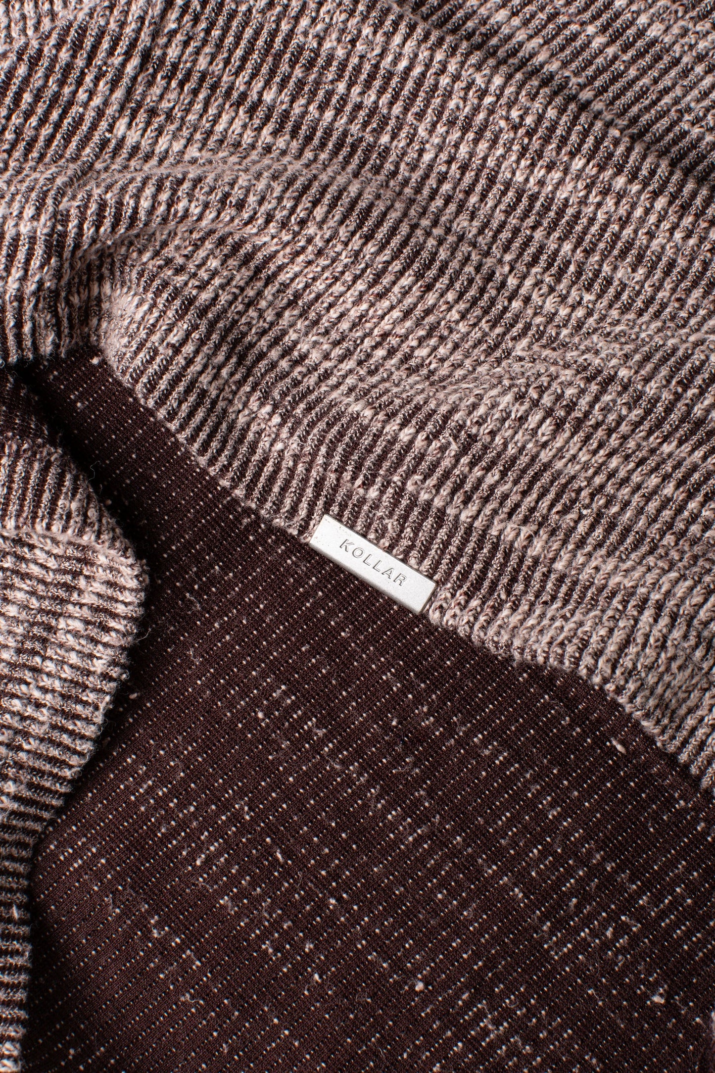 JM Textured Tee - Sand Brown