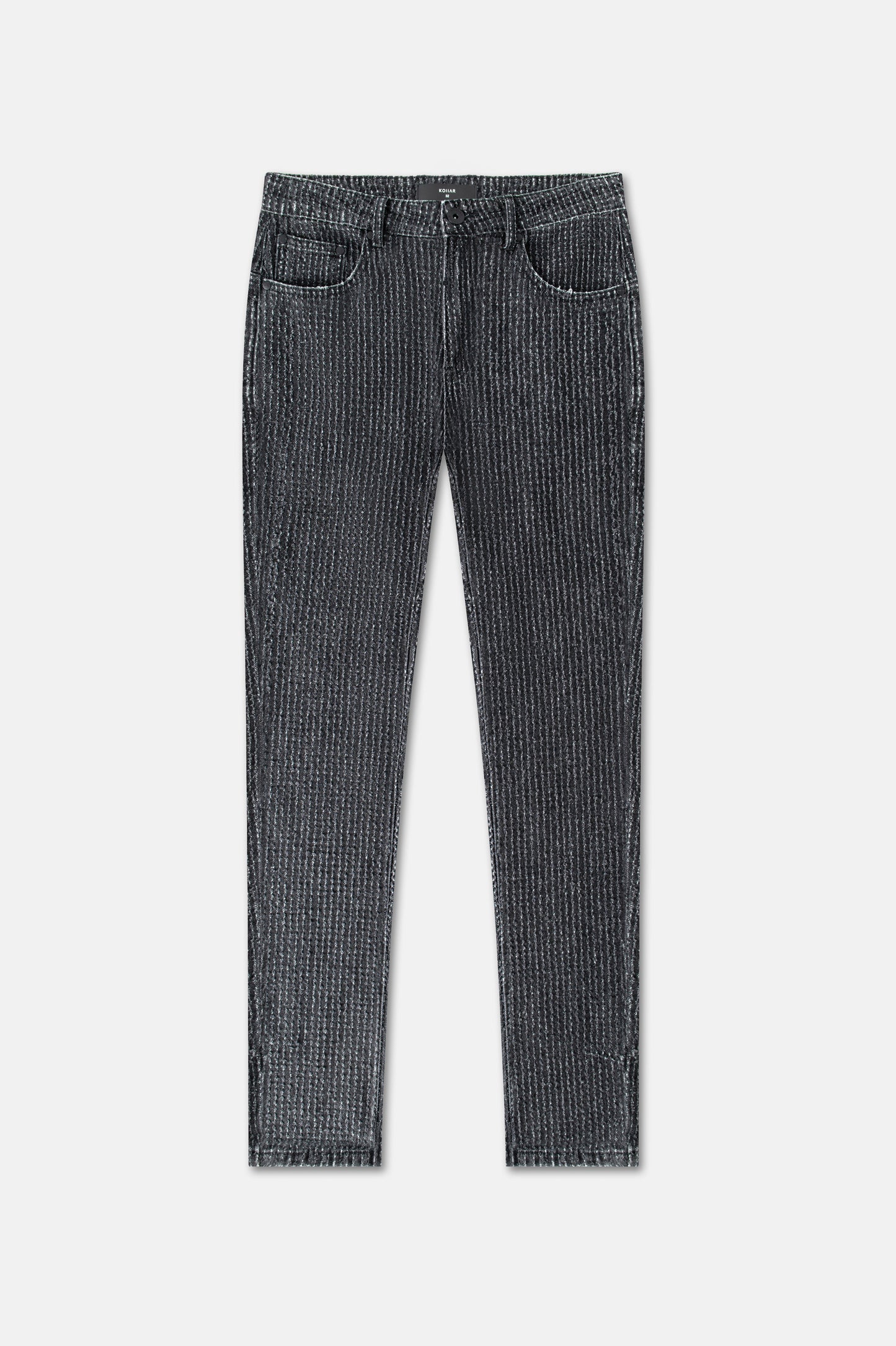 PULLED BLACK STRAIGHT 040
