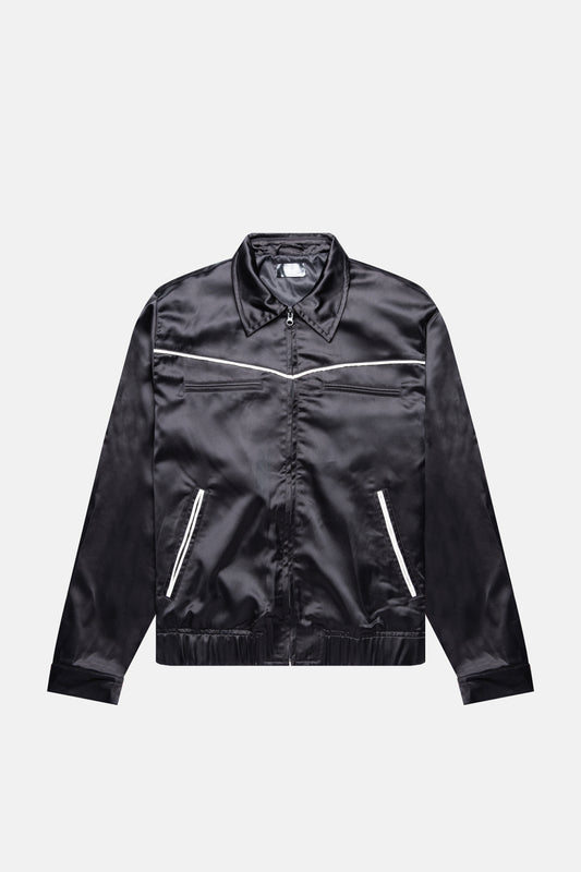 BLACK VARSITY JACKET 046