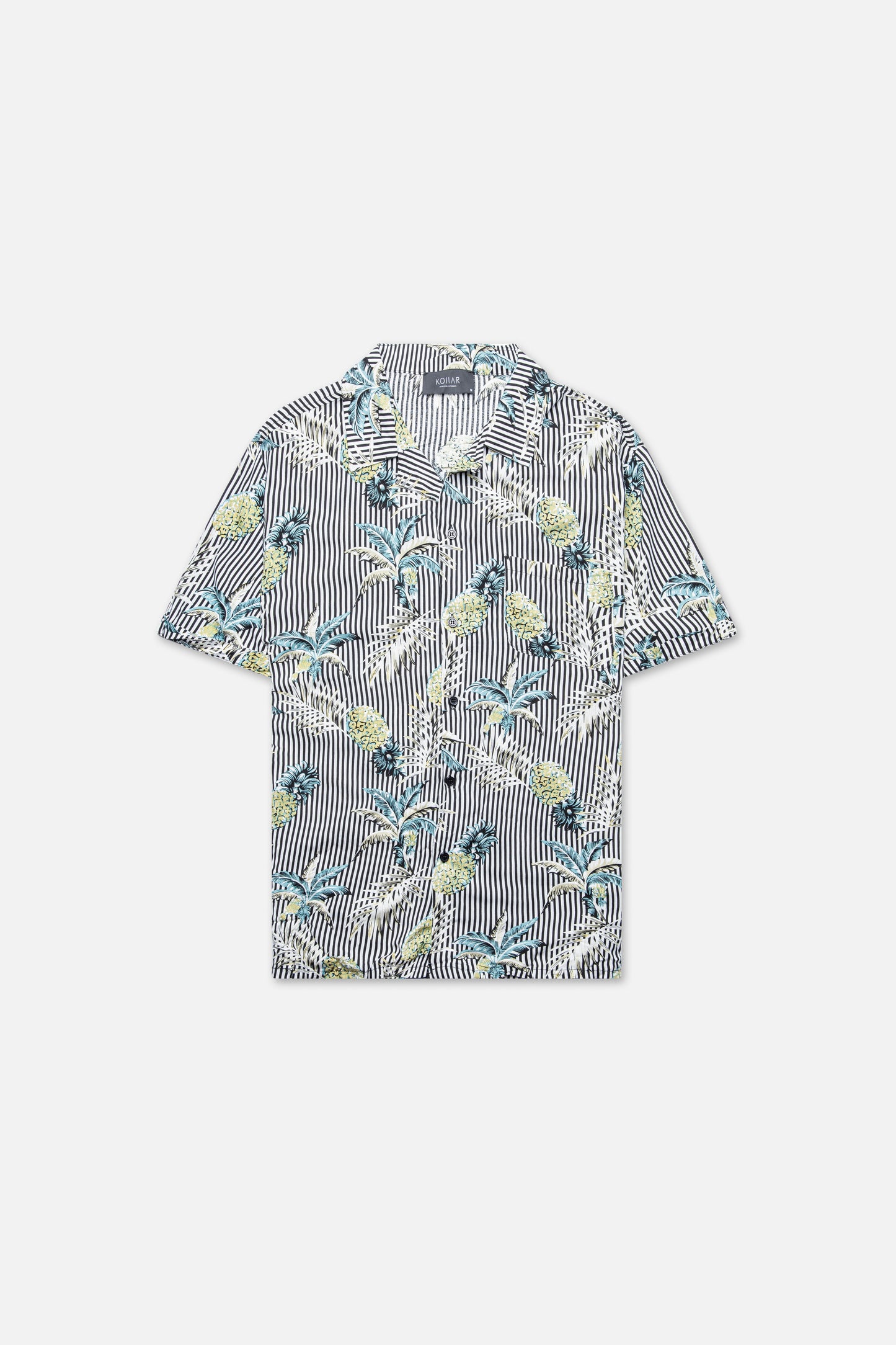 PINEAPPLE STRIPED RESORT SHIRT 050