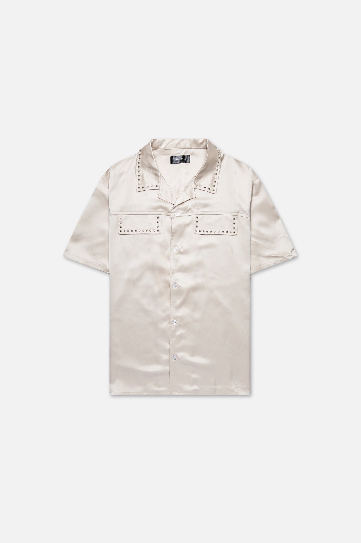 OFF WHITE STUDDED RESORT SHIRT 056