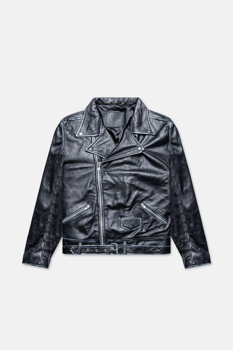 CLASSIC LEATHER BIKER 059