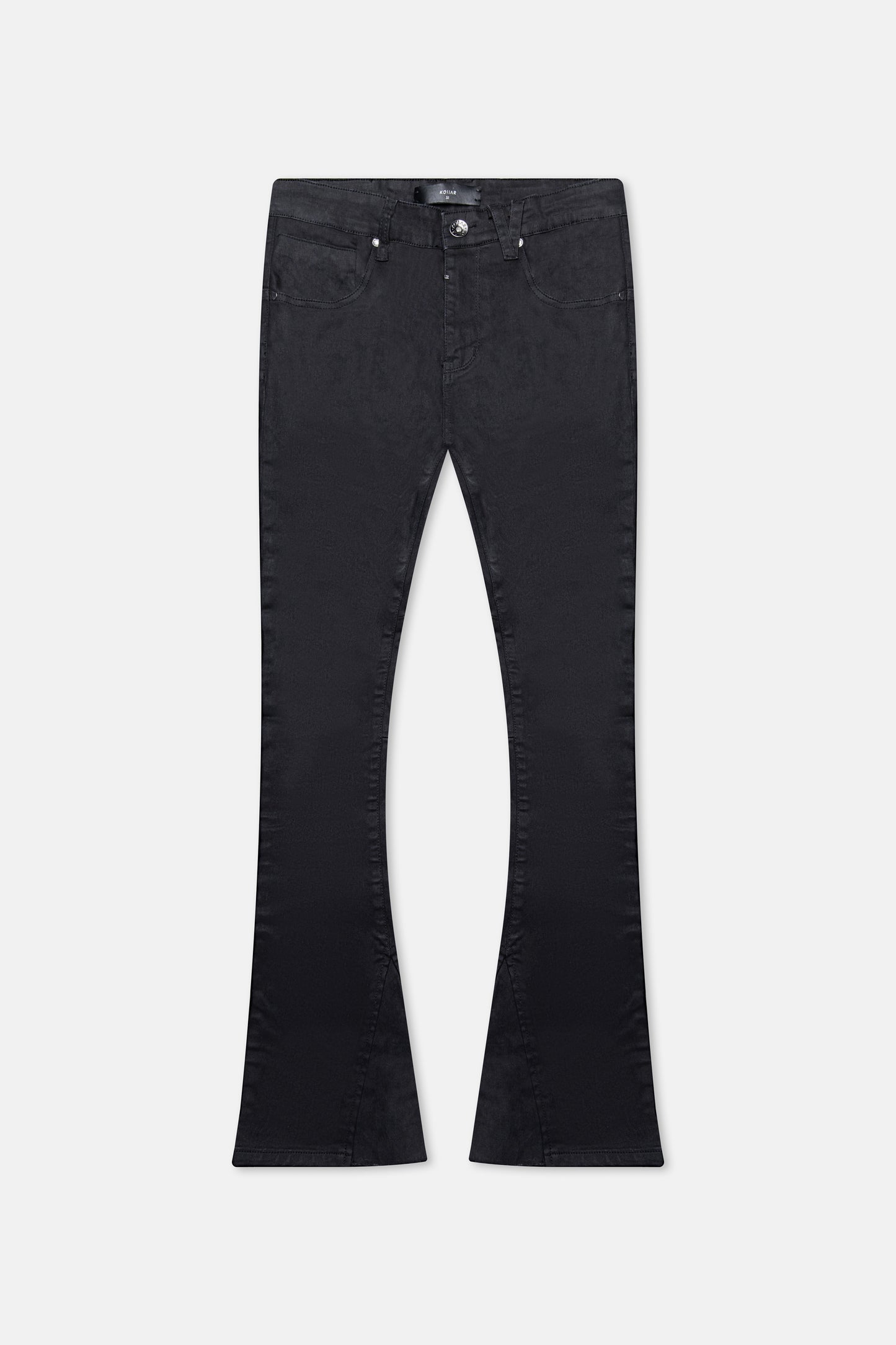 BLACK SKINNY FLARES 023