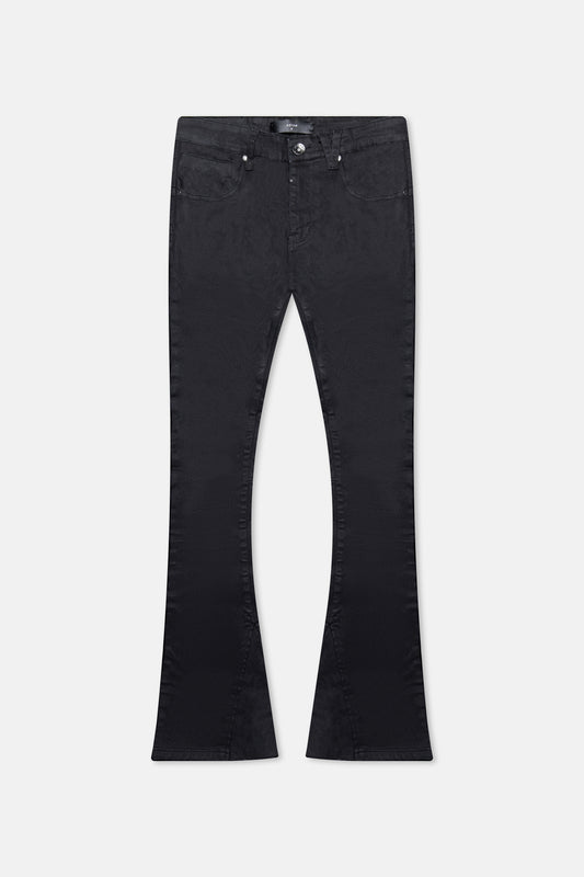 BLACK SKINNY FLARES 023