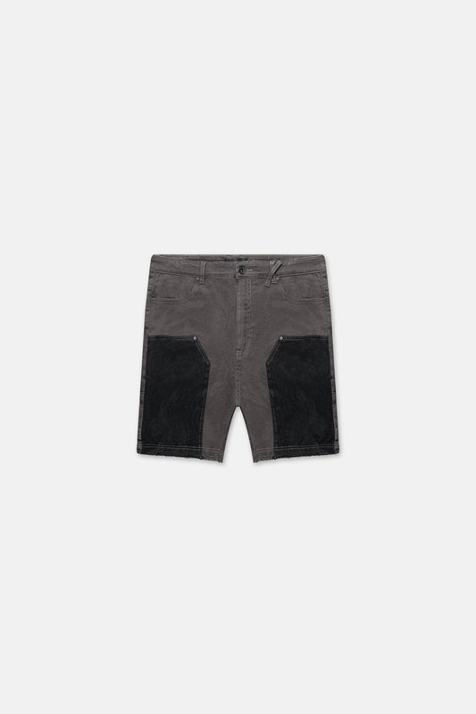 Black Carpenter Denim Shorts 007