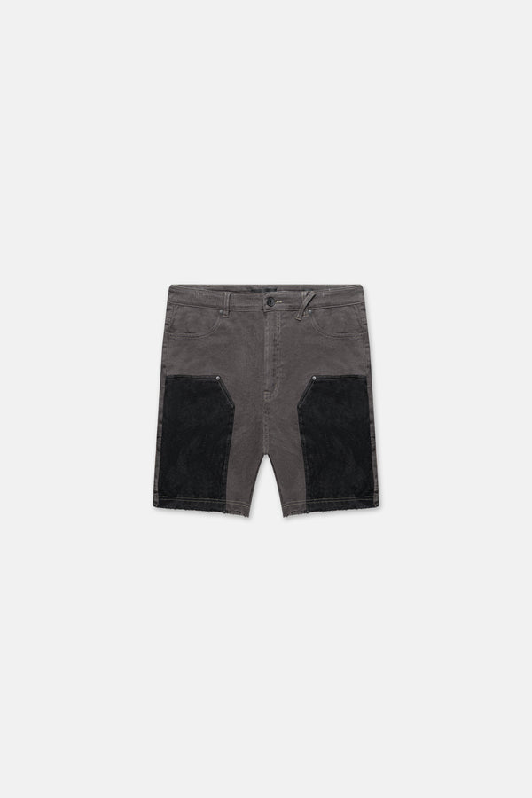 Black Carpenter Denim Shorts 007