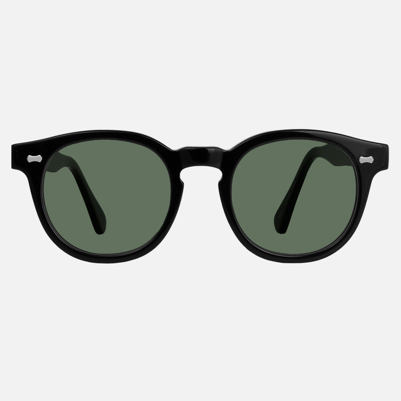 Good Vibrations - black / moss green