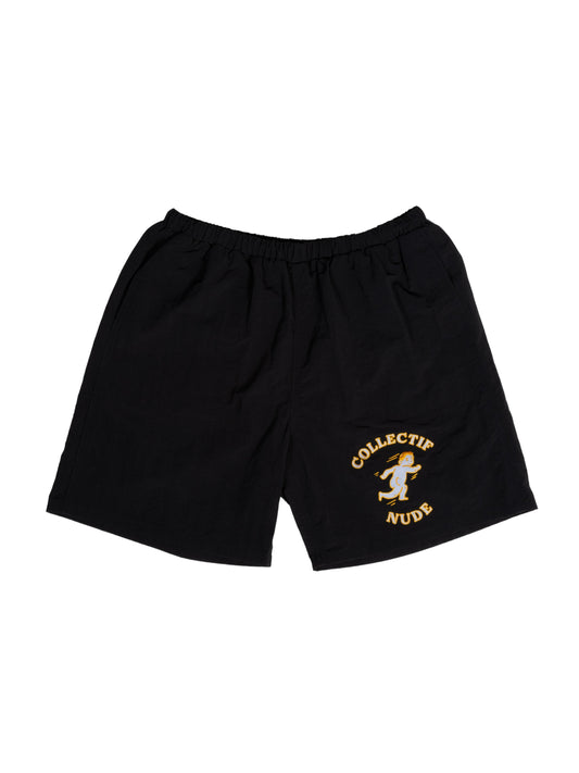 Nude Boy Splash Short - Black