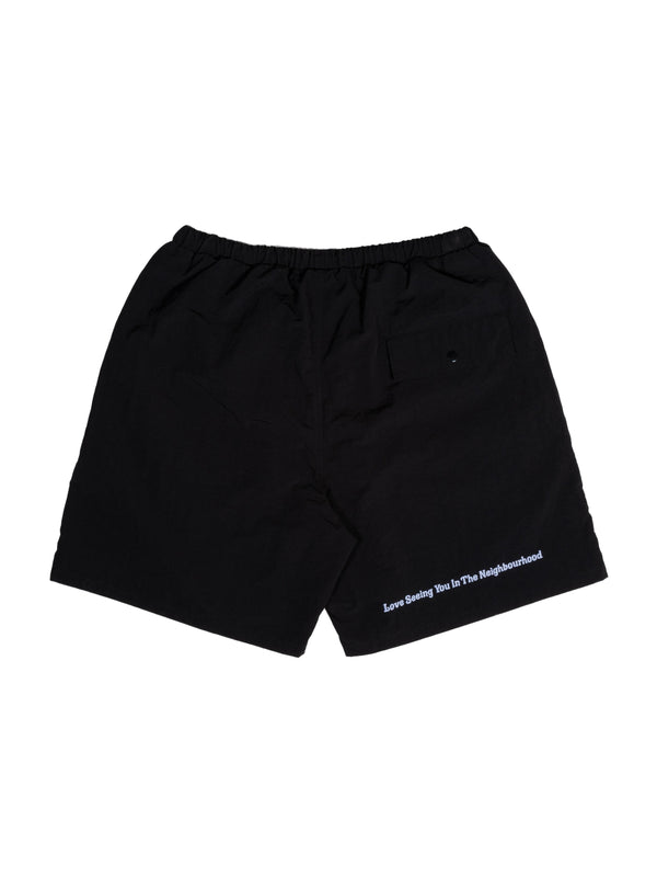 Nude Boy Splash Short - Black