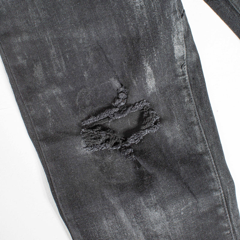 DS denim 203 Rockstars - Destroyed Vintage Wax Black