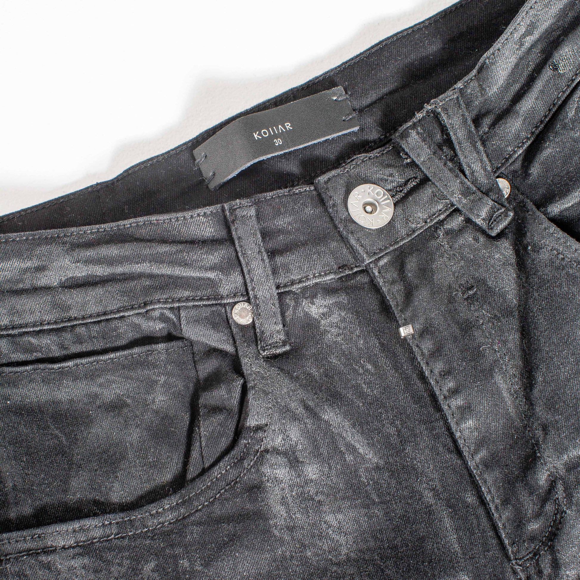 DS denim 203 Rockstars - Destroyed Vintage Wax Black