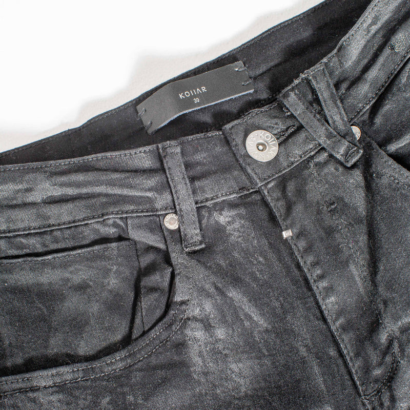 DS denim 203 Rockstars - Destroyed Vintage Wax Black