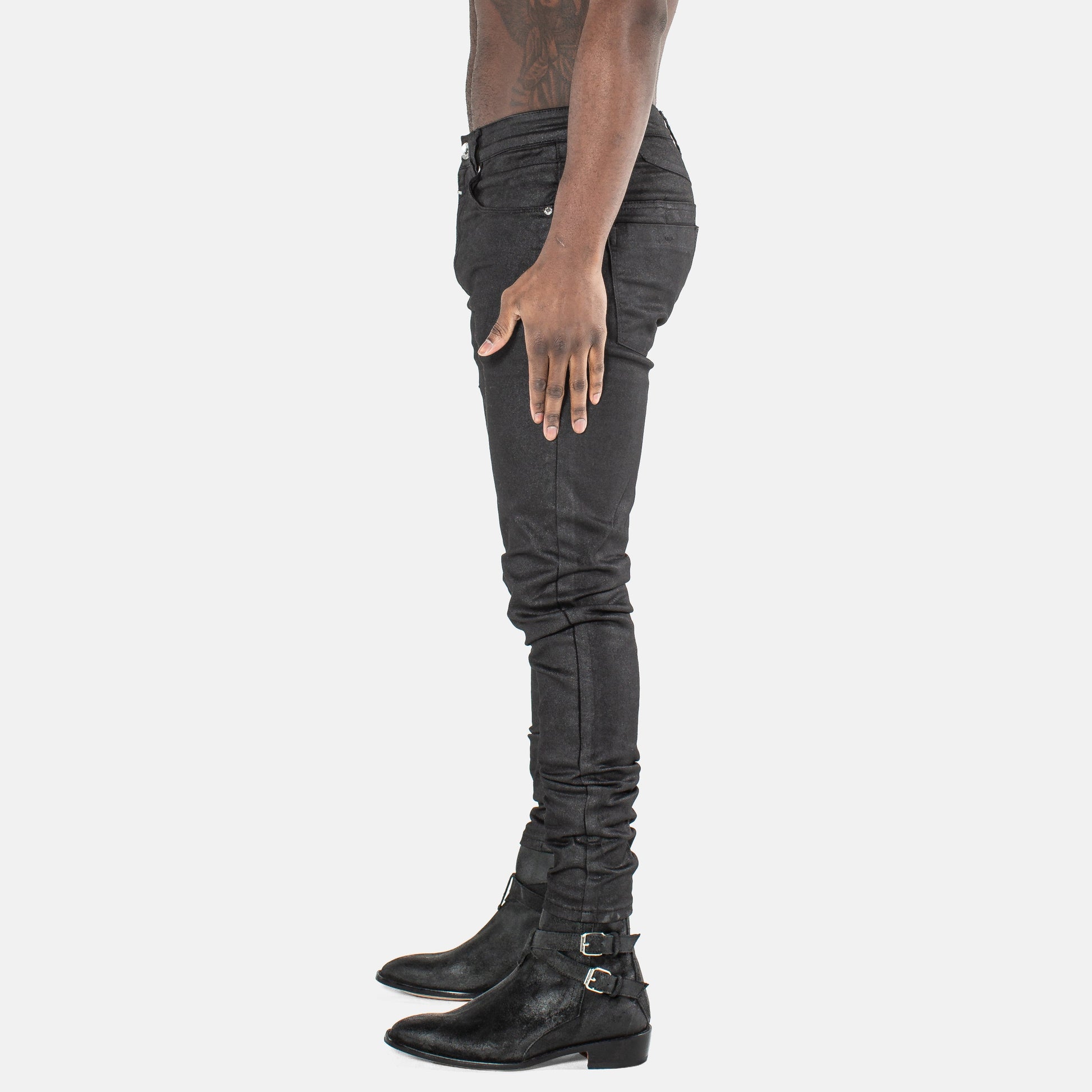 DS denim 203 Rockstars - Essential Frosted Black