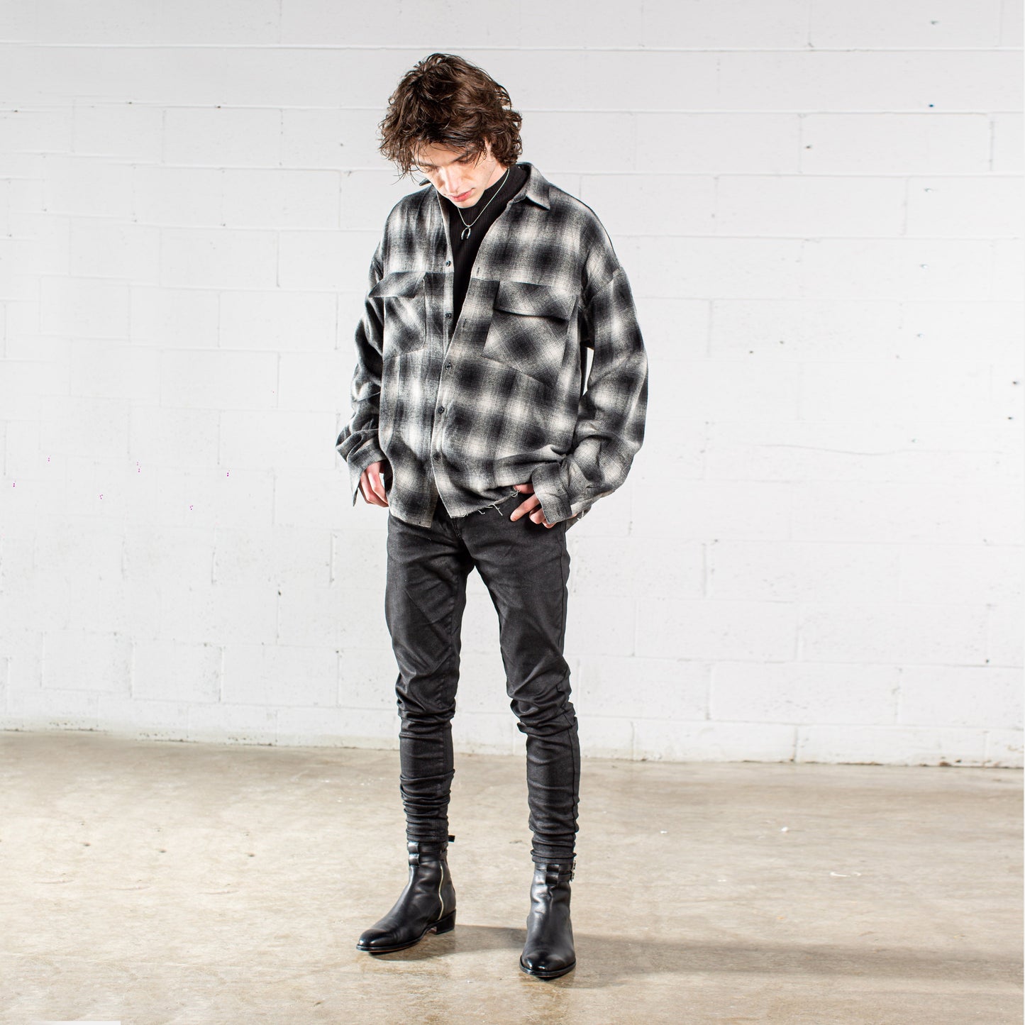 DS denim 203 Rockstars - Essential Frosted Black