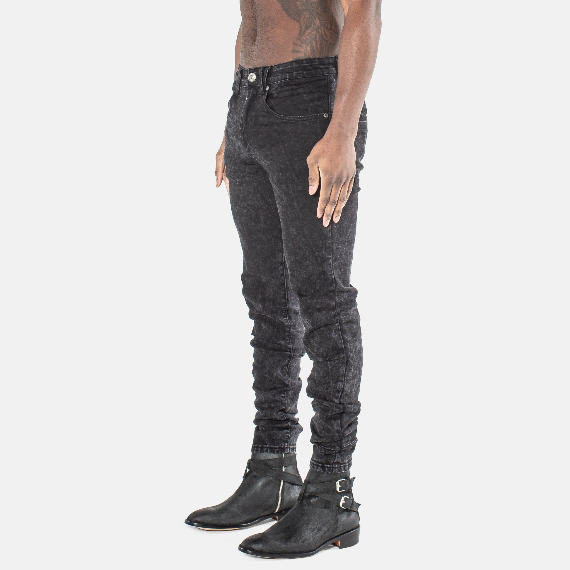 DS denim 203 Rockstars - Essential Stain Black