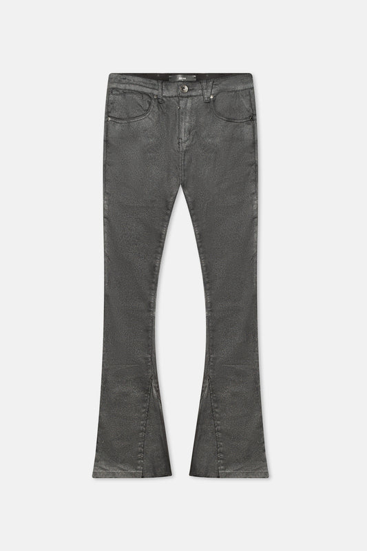 DS denim 708 Slim Flare - Frosted Black