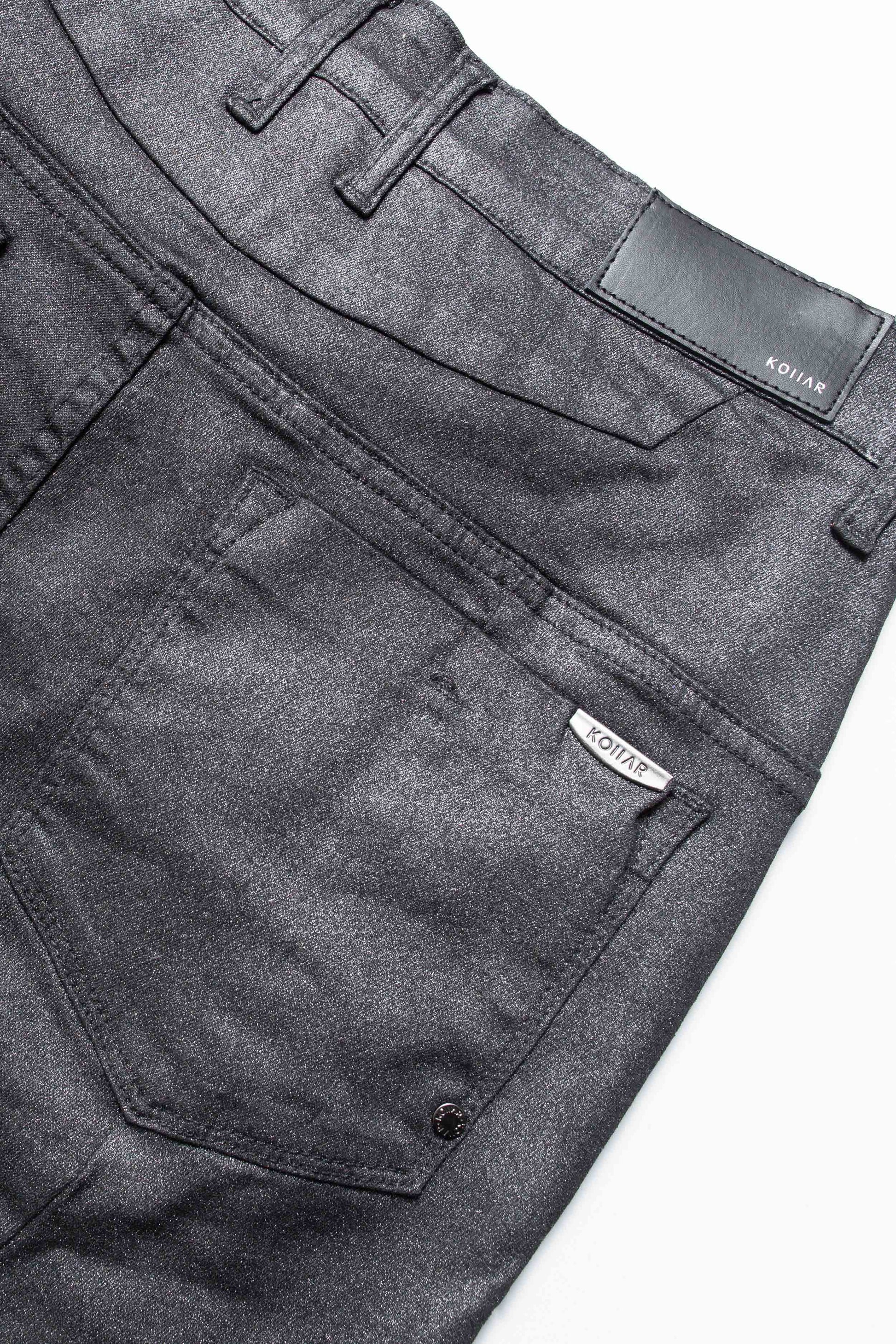 DS denim 708 Slim Flare - Frosted Black