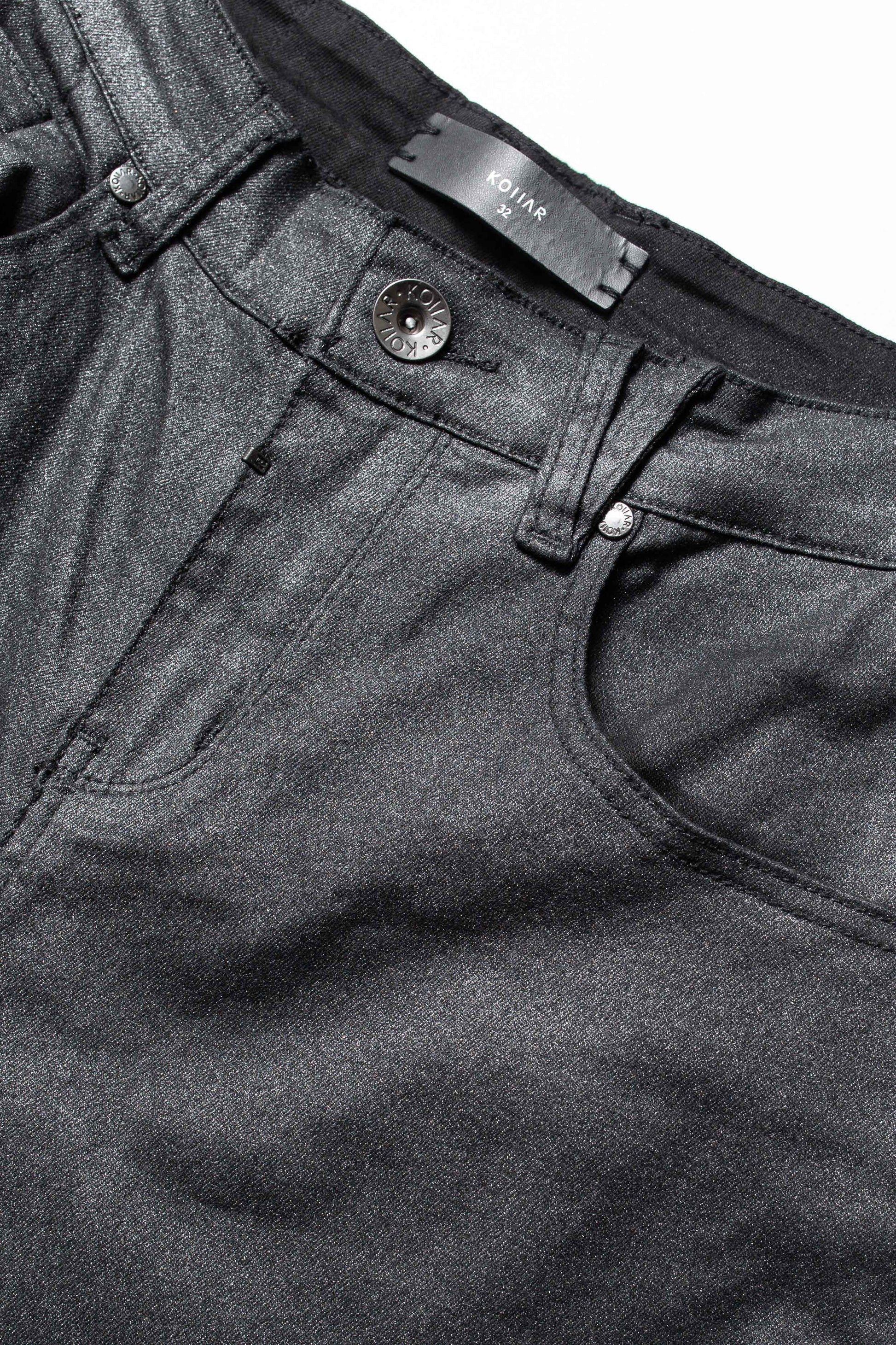 DS denim 708 Slim Flare - Frosted Black