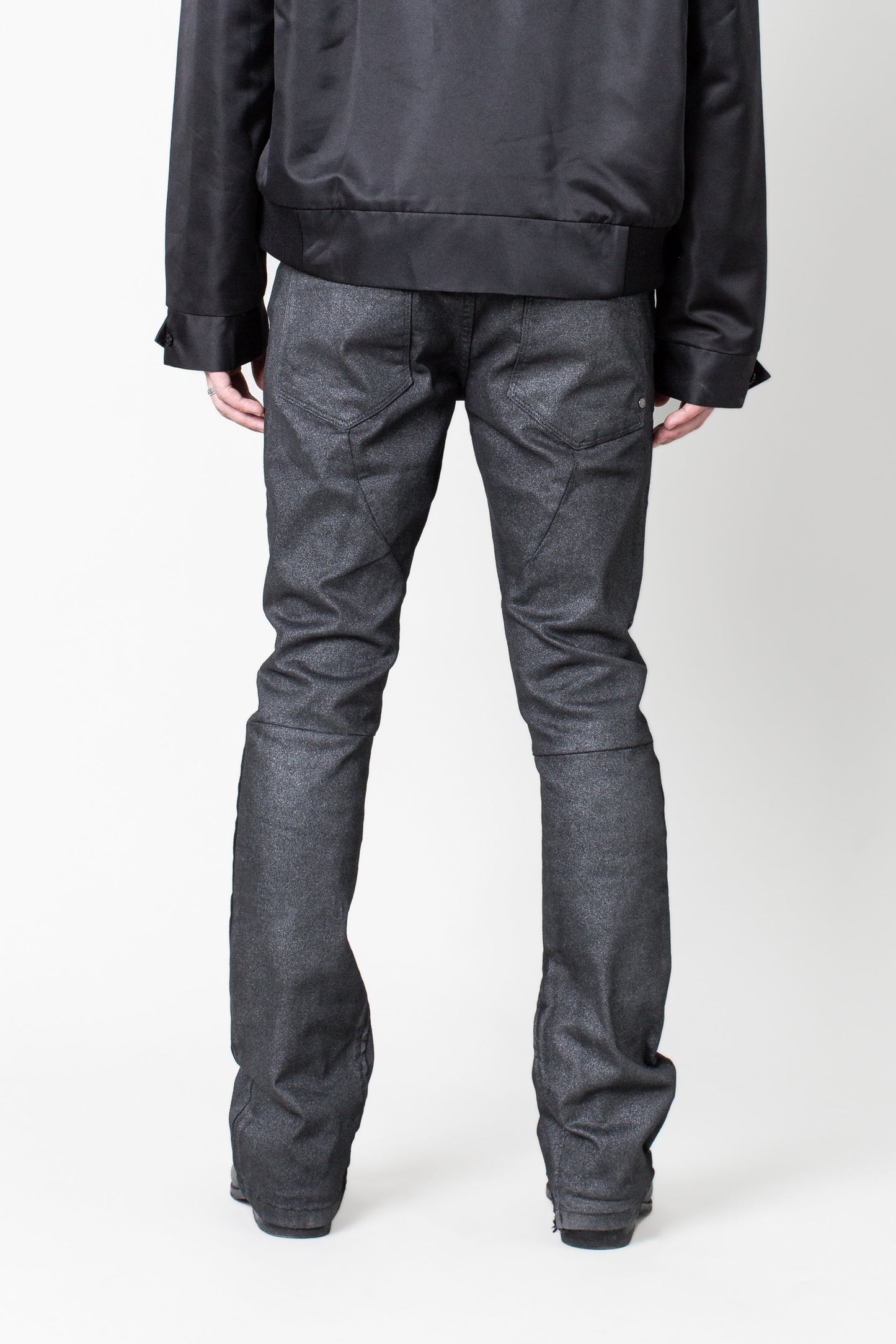 DS denim 708 Slim Flare - Frosted Black
