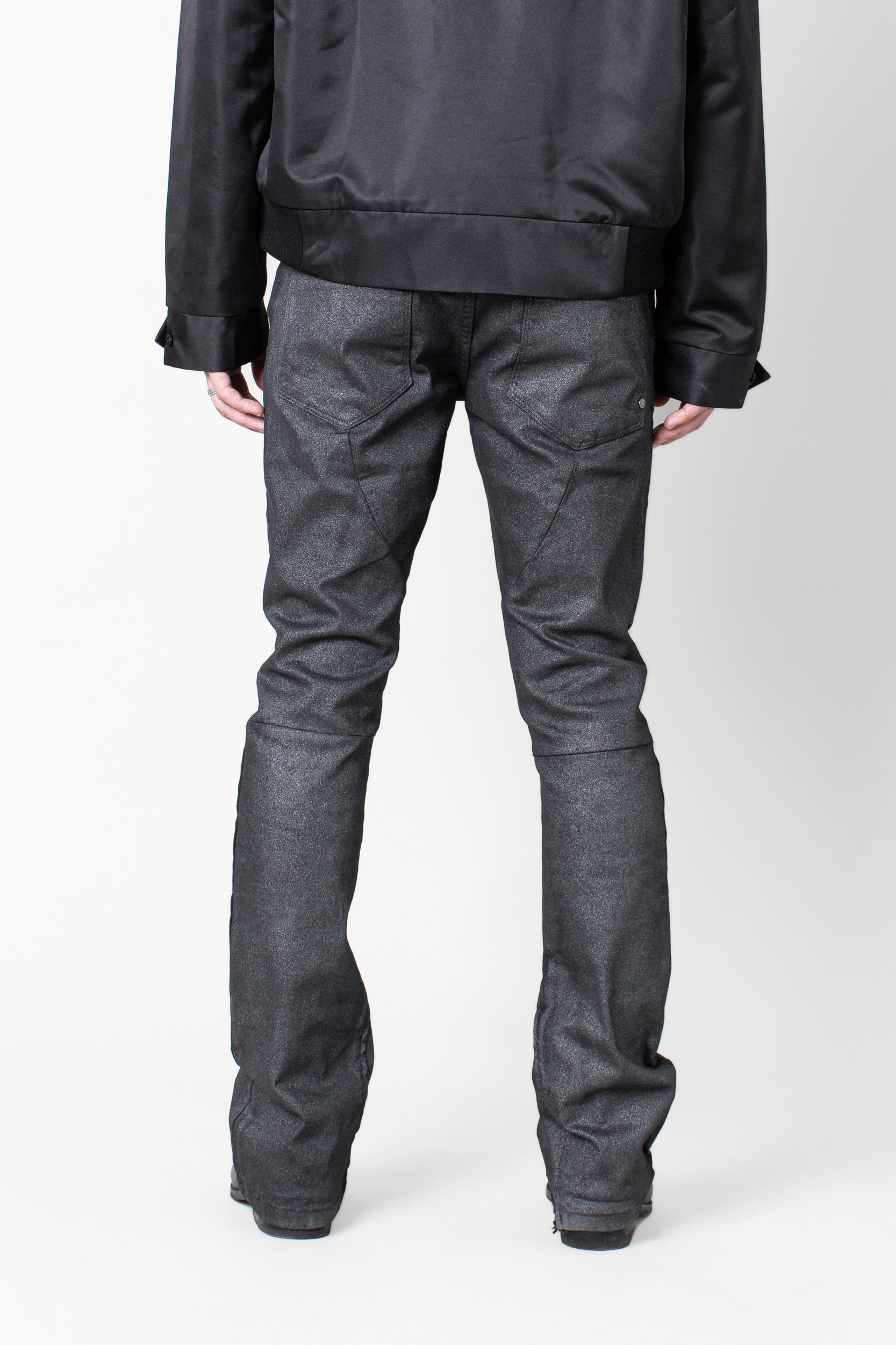DS denim 708 Slim Flare - Frosted Black