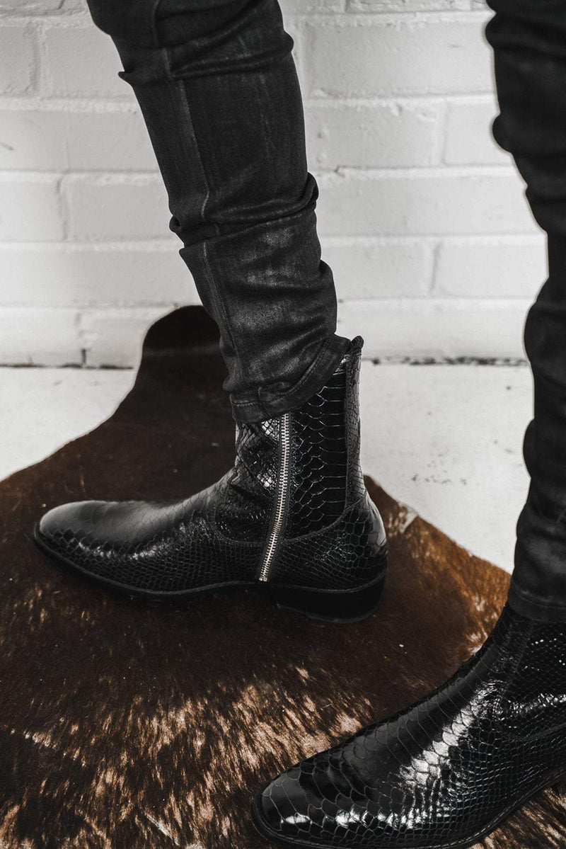 HE SHI DEVELOPMENT LIMITED denim Vintage Wax Black - 203 Rockstars
