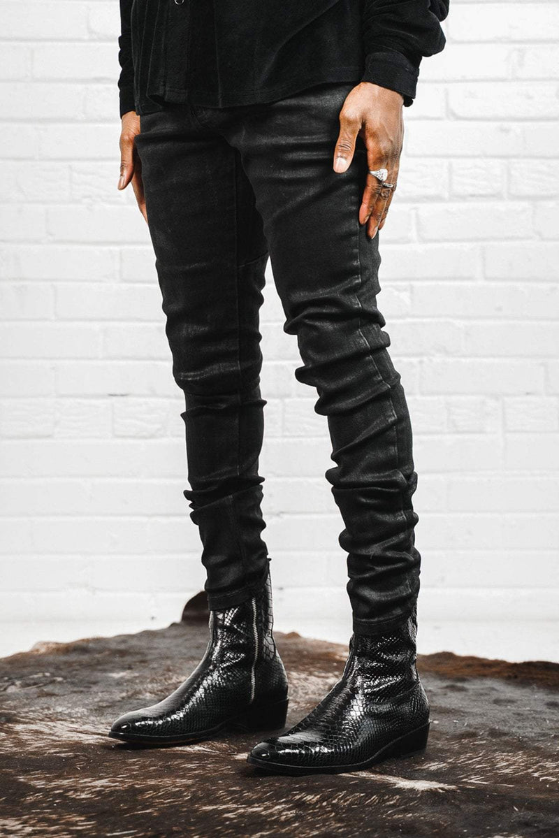 HE SHI DEVELOPMENT LIMITED denim Vintage Wax Black - 203 Rockstars