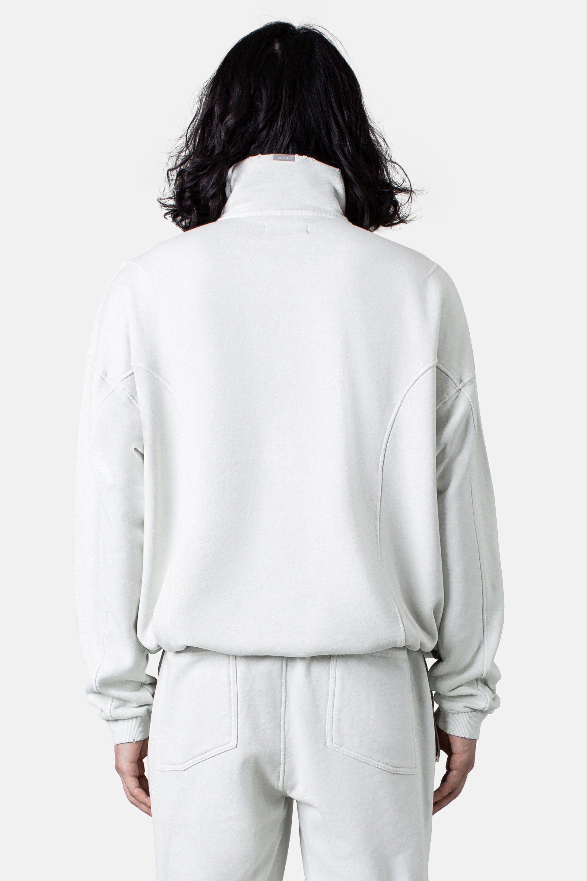 JM Core Hoodie Core Quarter Zip Hoodie - Bone