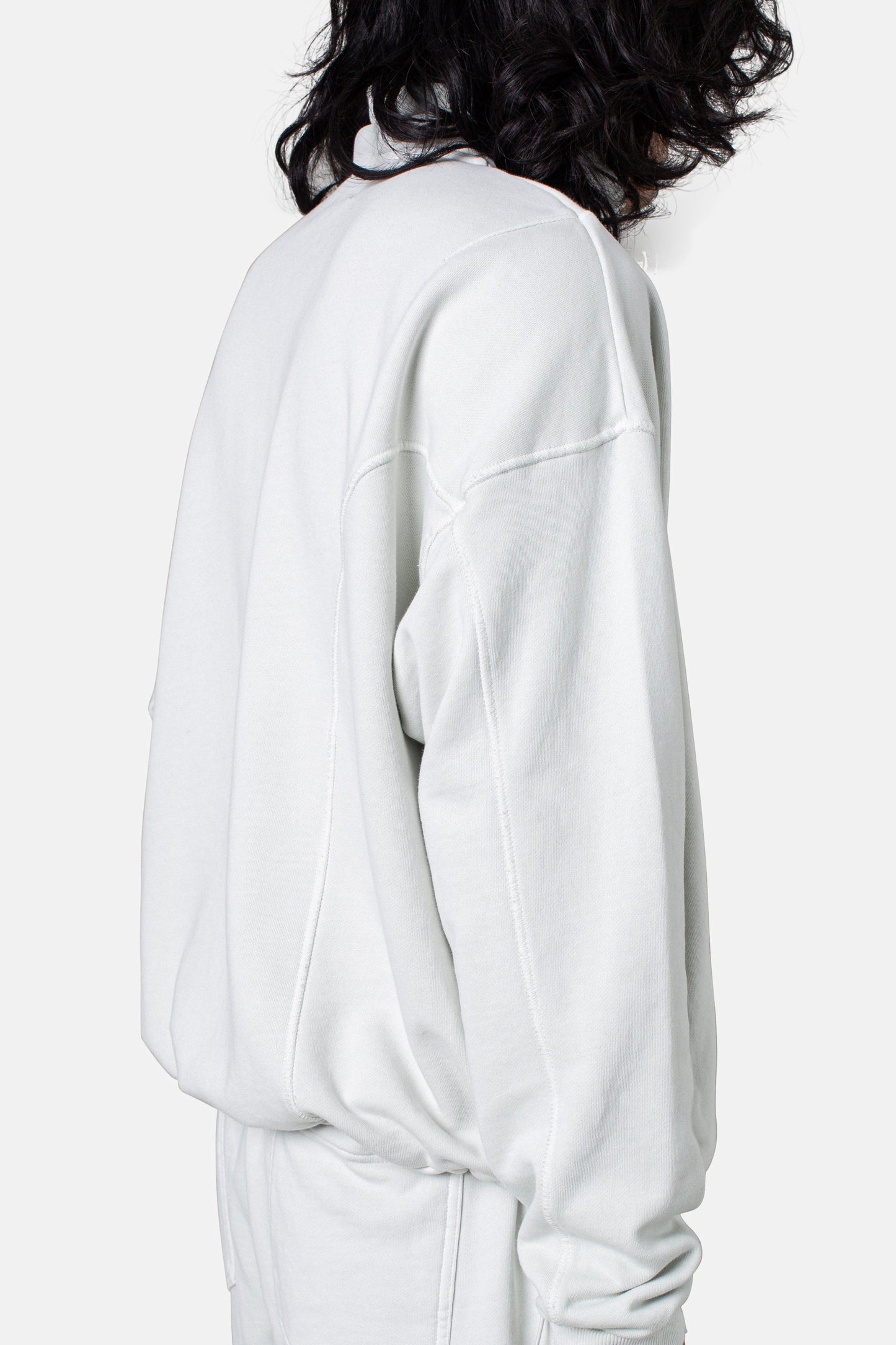 JM Core Hoodie Core Quarter Zip Hoodie - Bone