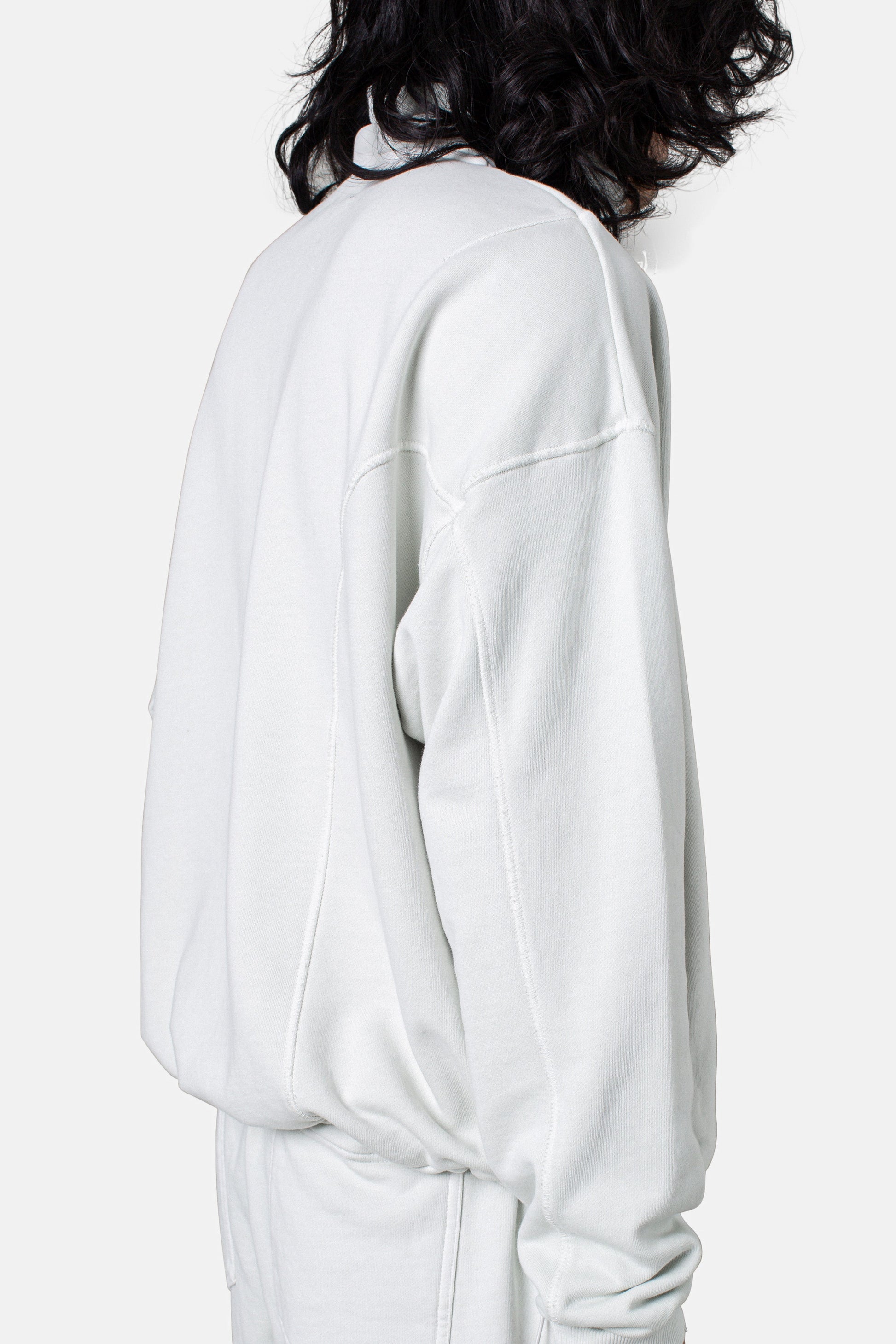 JM Core Hoodie Core Quarter Zip Hoodie - Bone
