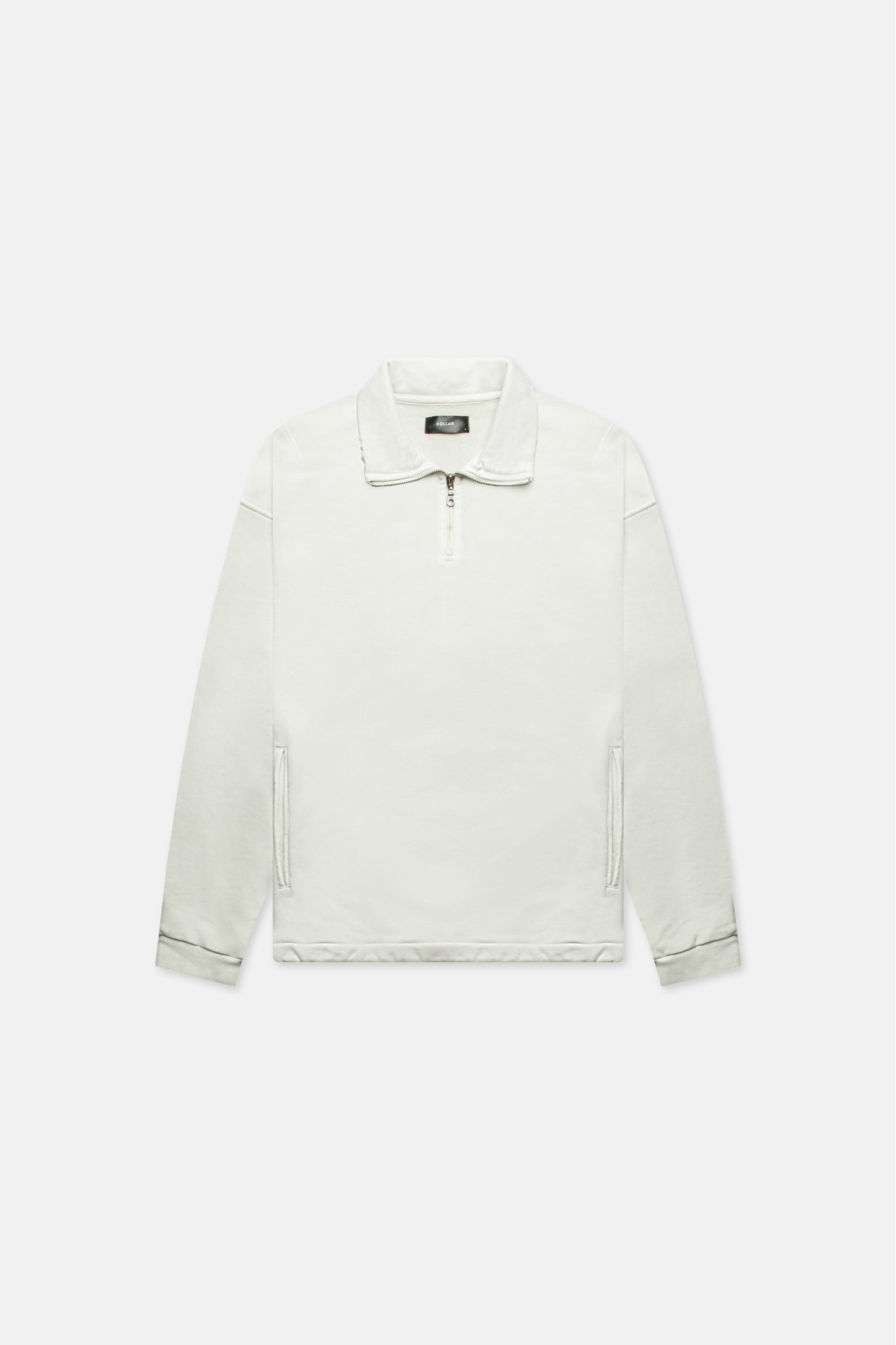 JM Core Hoodie Core Quarter Zip Hoodie - Bone