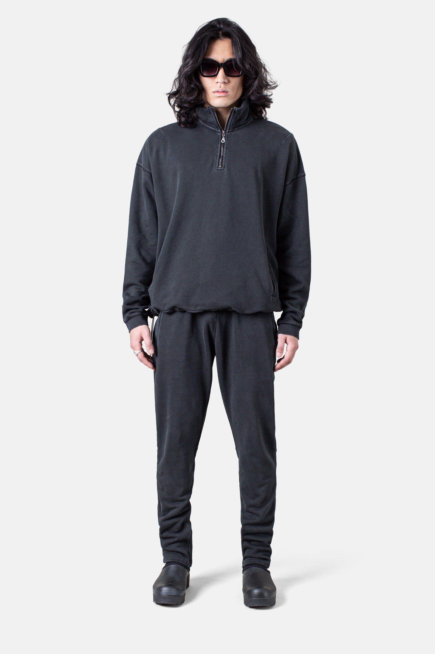 JM Core Hoodie Core Quarter Zip Hoodie - Graphite