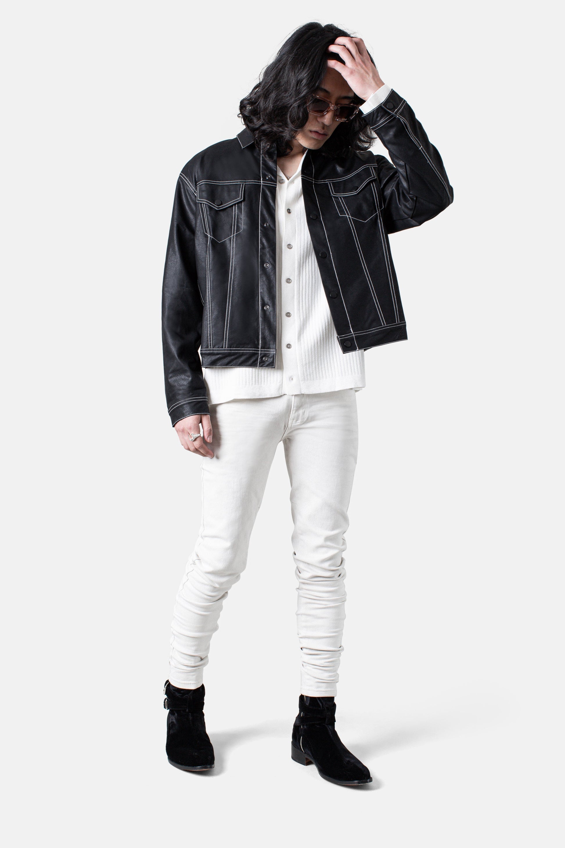JM denim 203 Skinny - Core Bone