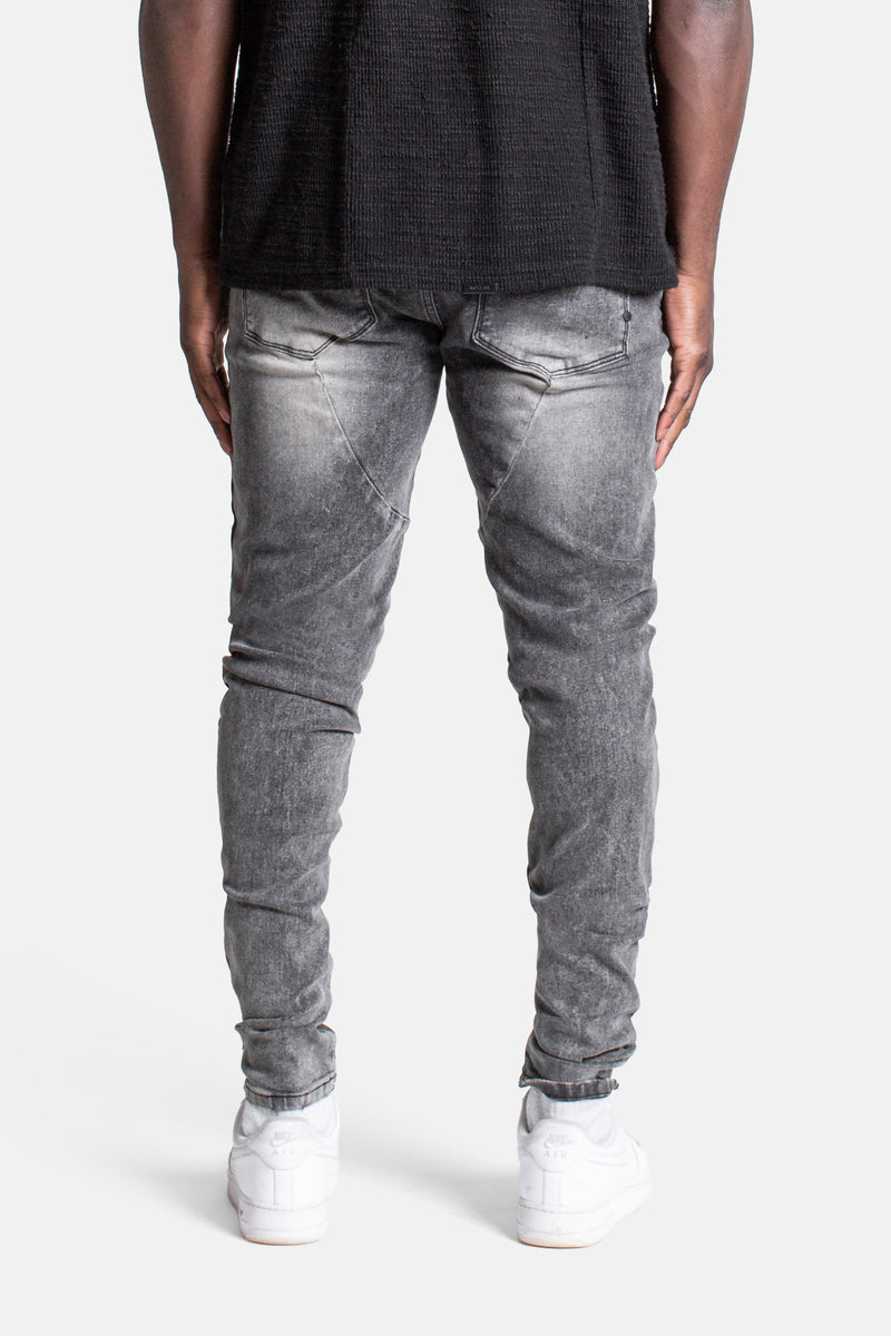 203 Skinny Destroyed Black Thrasher – S3AS0NS