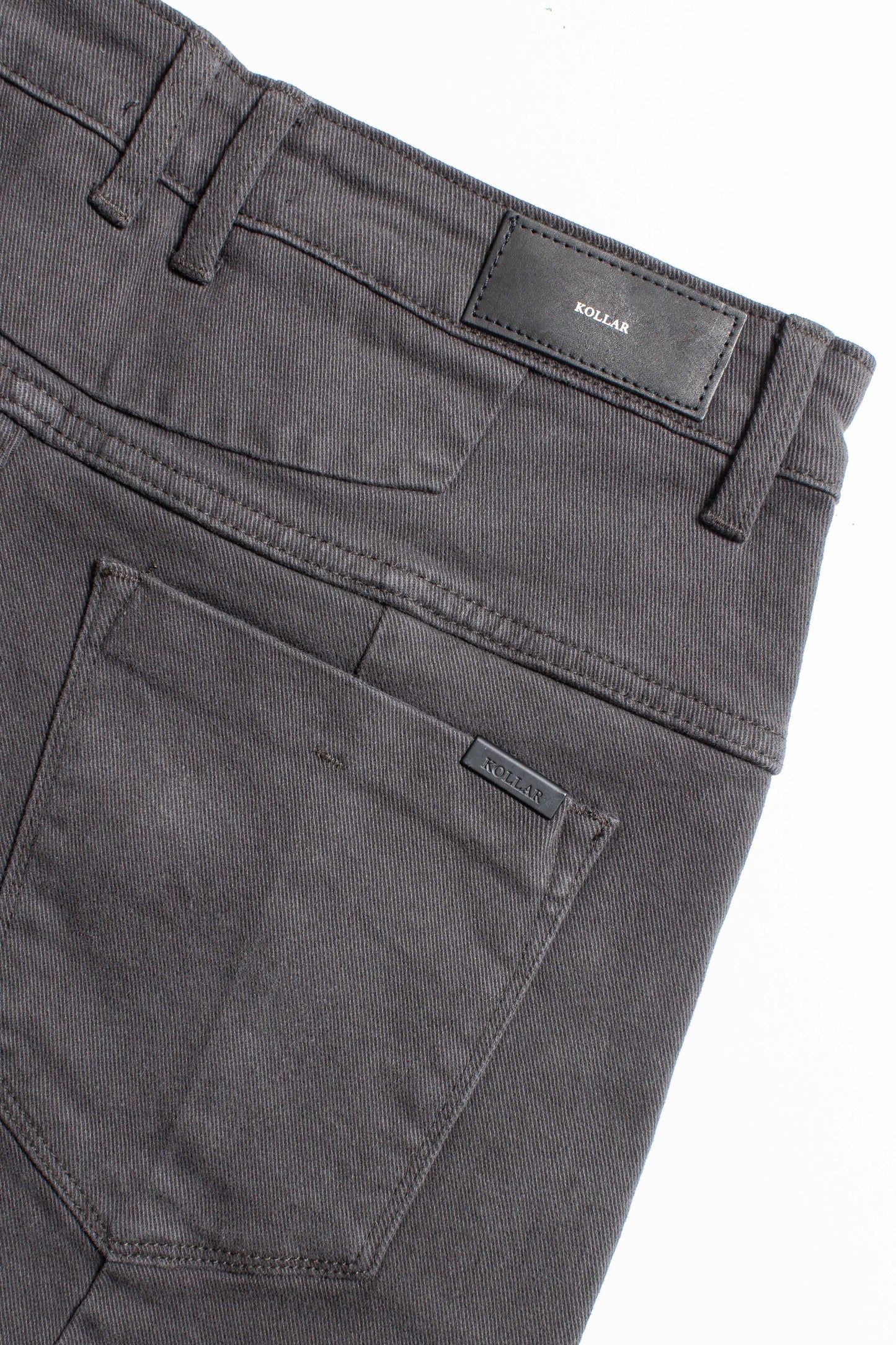 JM denim 967 Straights Two Tone - Peat Black