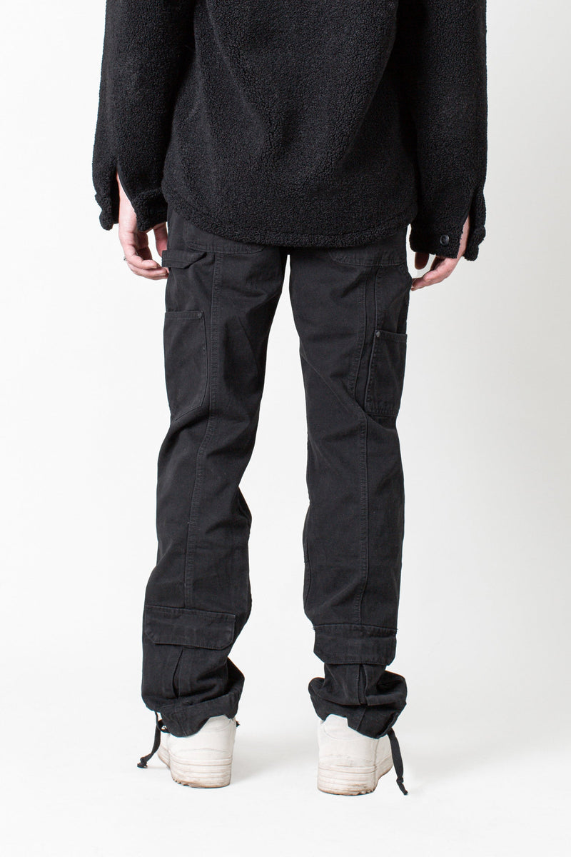 JM denim Straight Cargo - Midnight Black