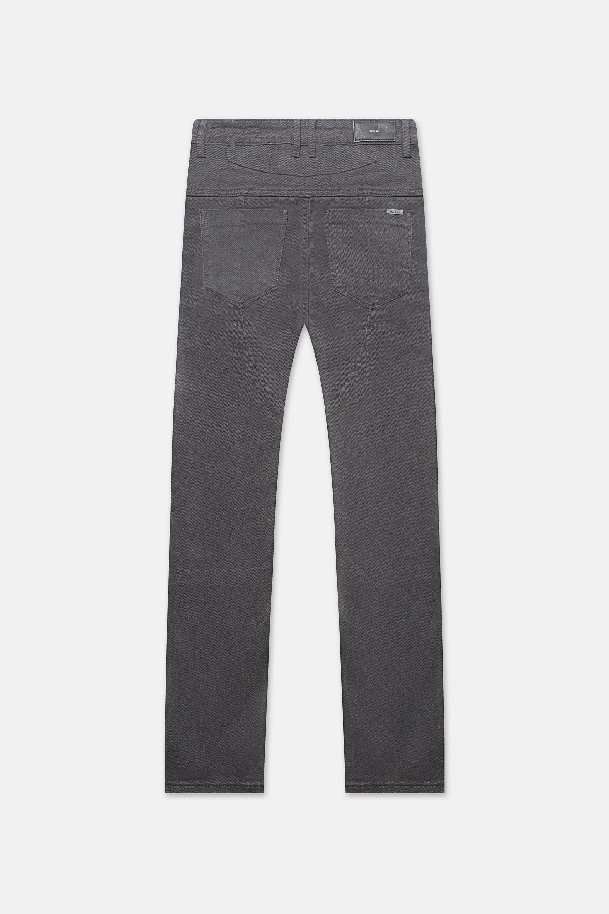 JM denim Straight -  Two Tone - Peat Black