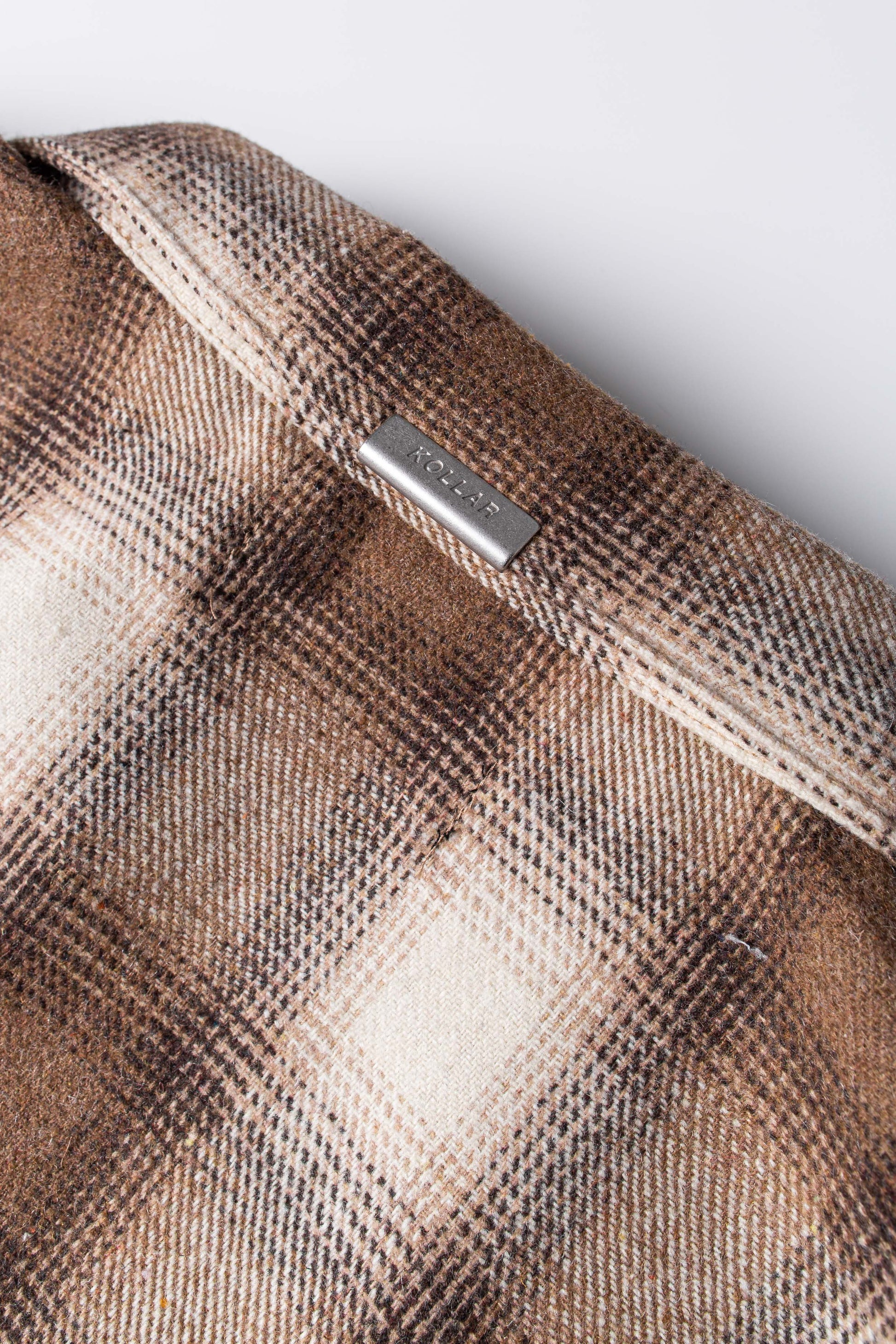 JM flannel Flannel Shirt - Beige