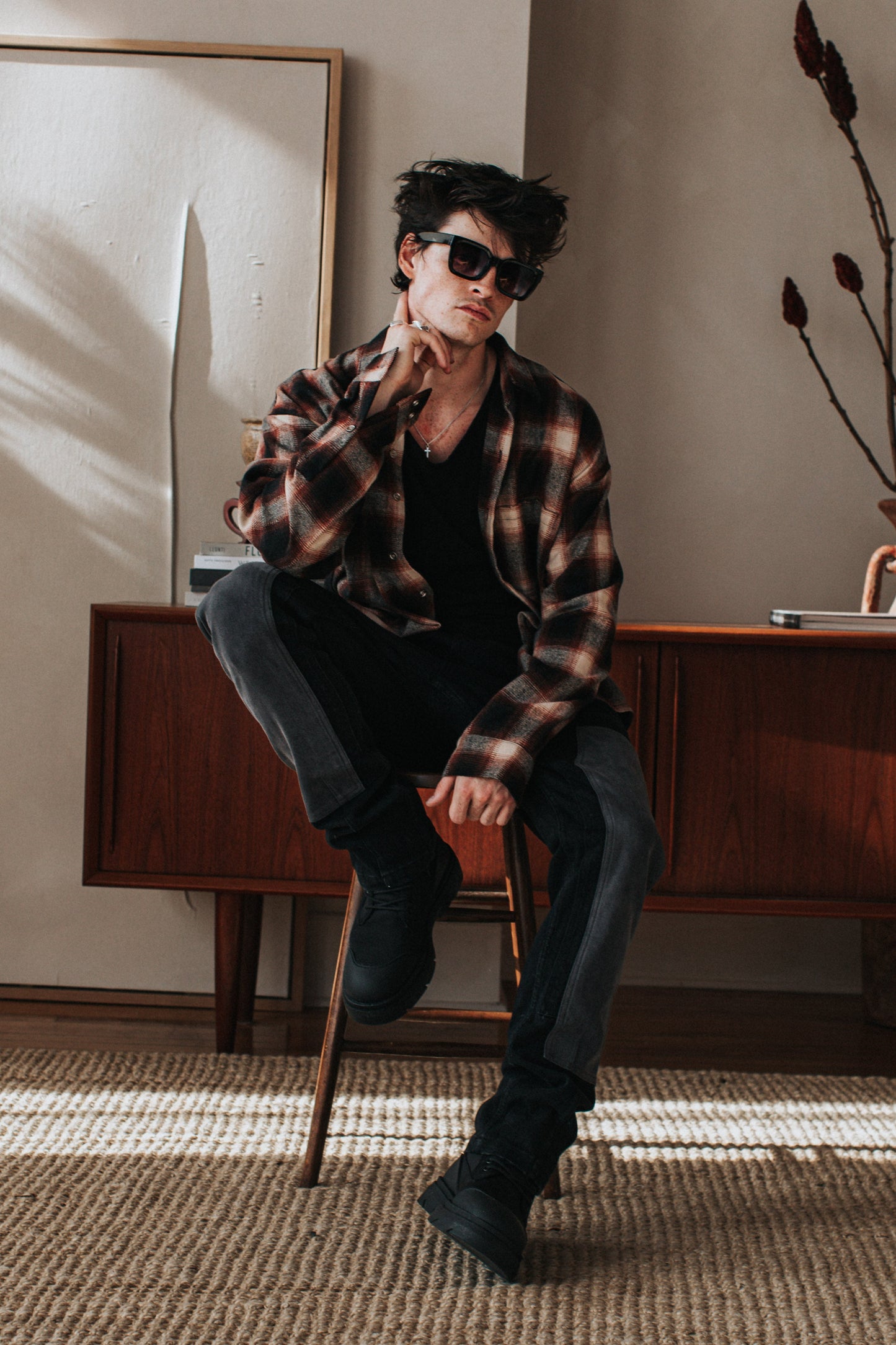 JM flannel Flannel Shirt - Red
