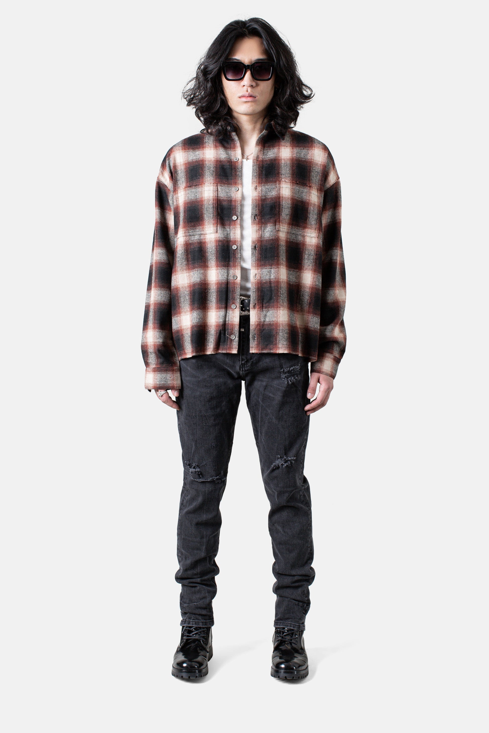 JM flannel Flannel Shirt - Red