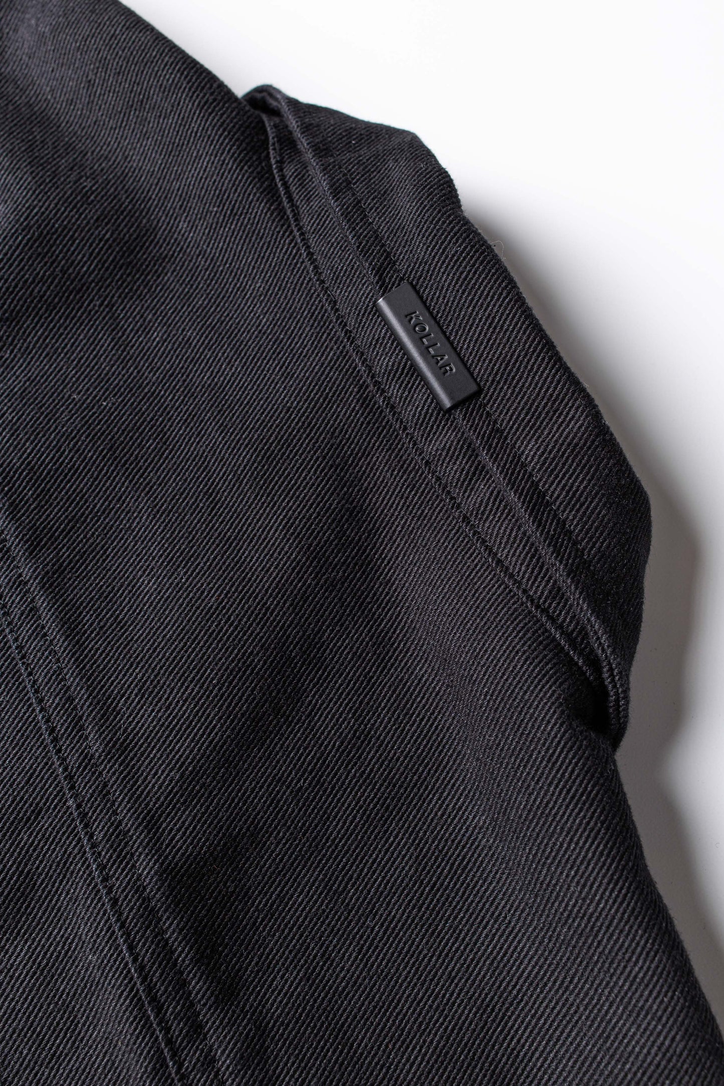 JM overshirt Canvas Overshirt - Black