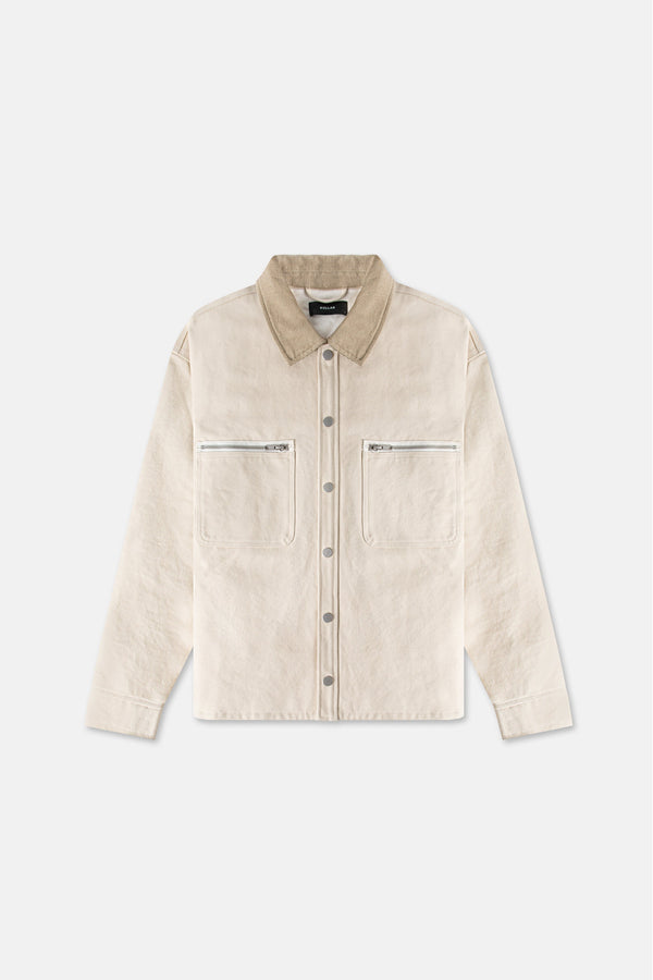 JM Shirts & Tops Carpenter Jacket - Stone