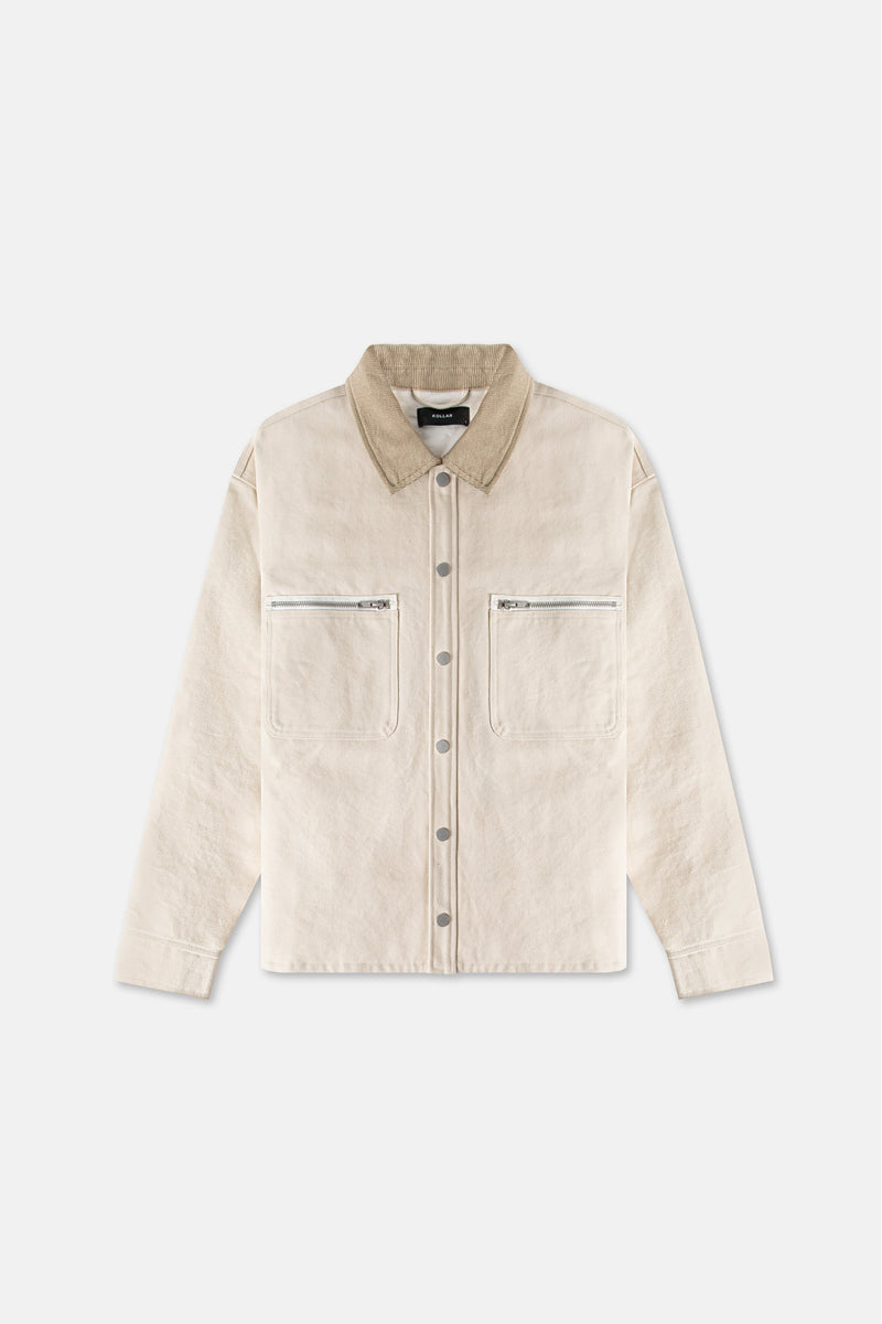 JM Shirts & Tops Carpenter Jacket - Stone