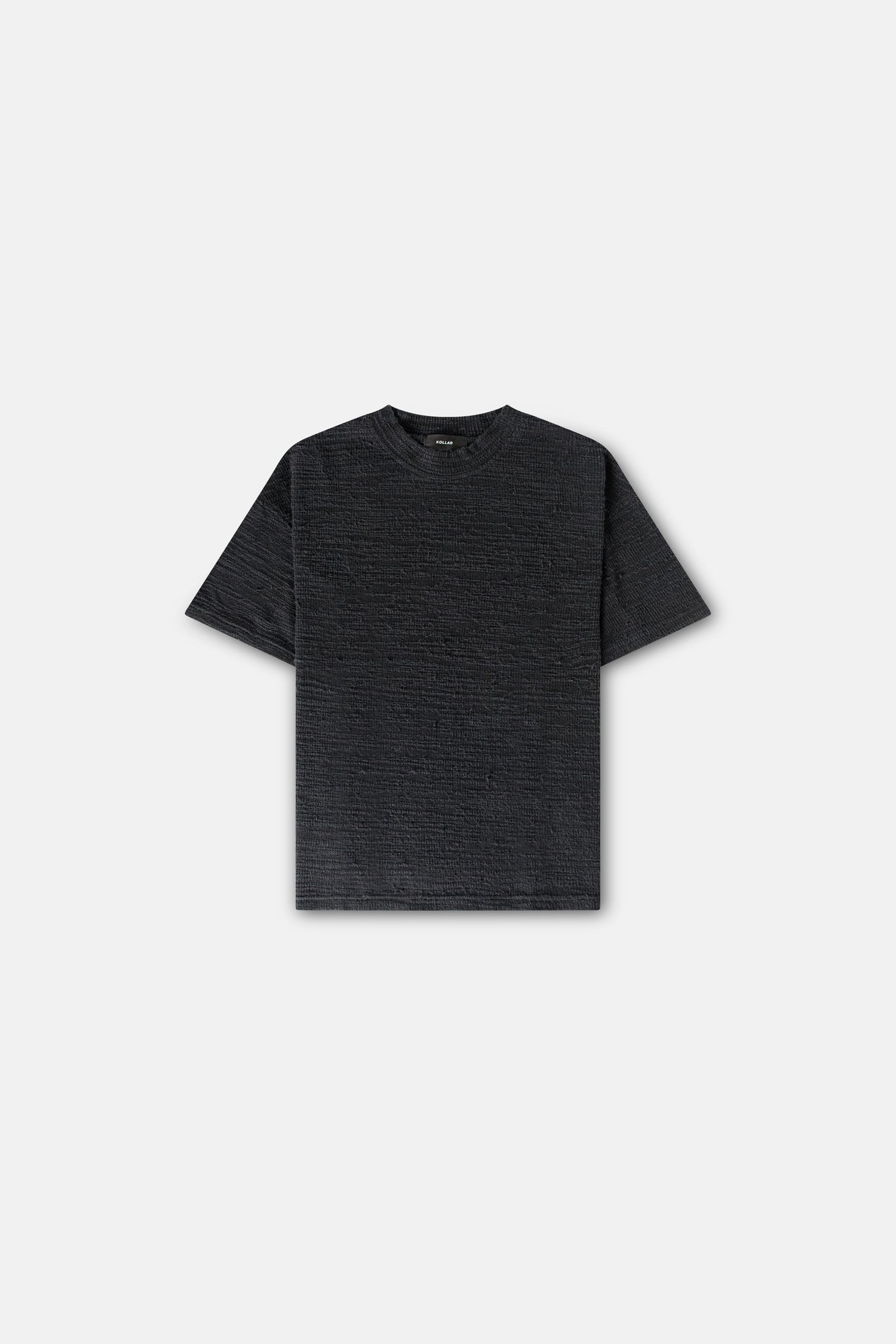 JM Shirts & Tops Textured Tee -  Black