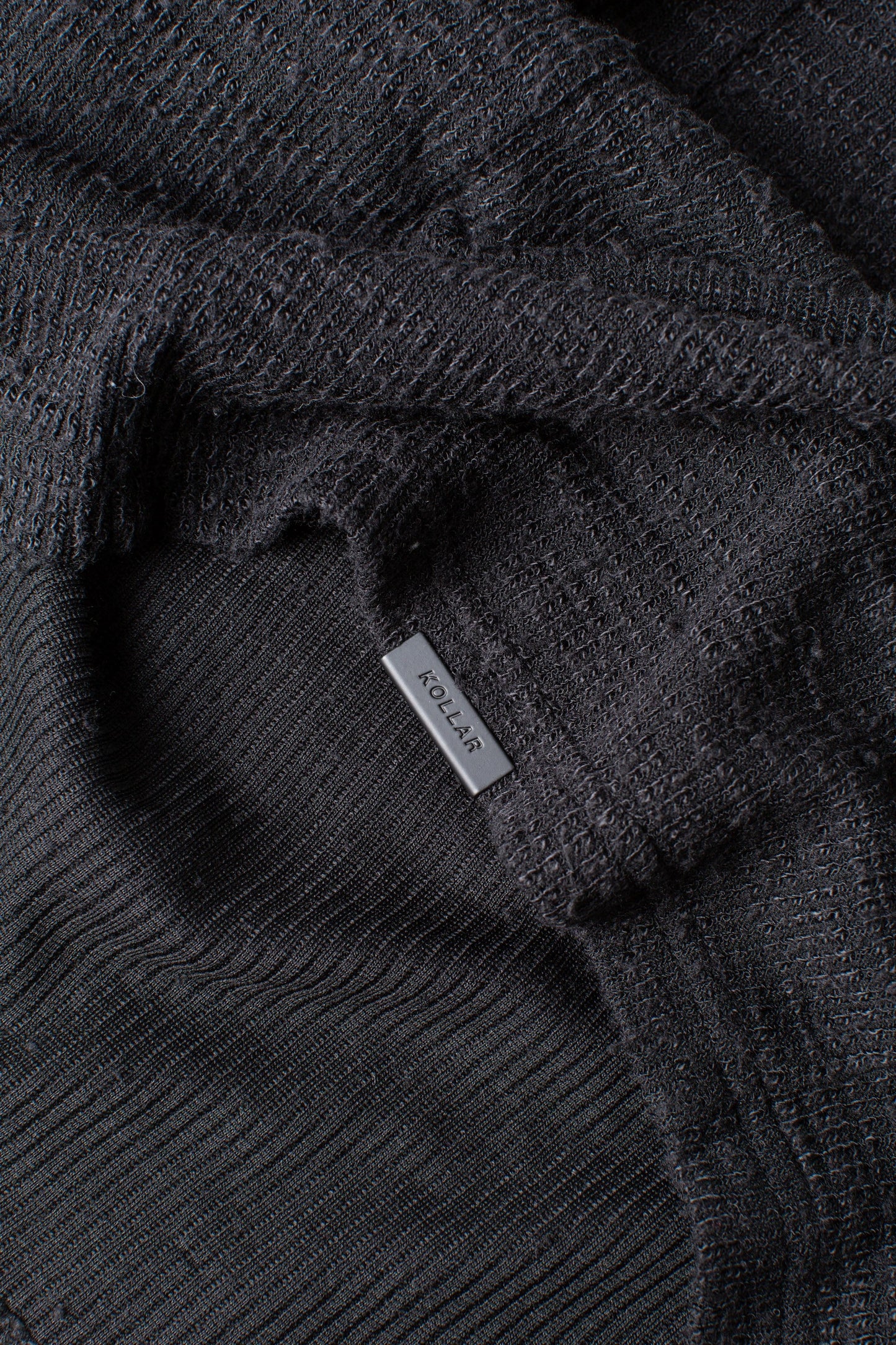 JM Textured Tee -  Black