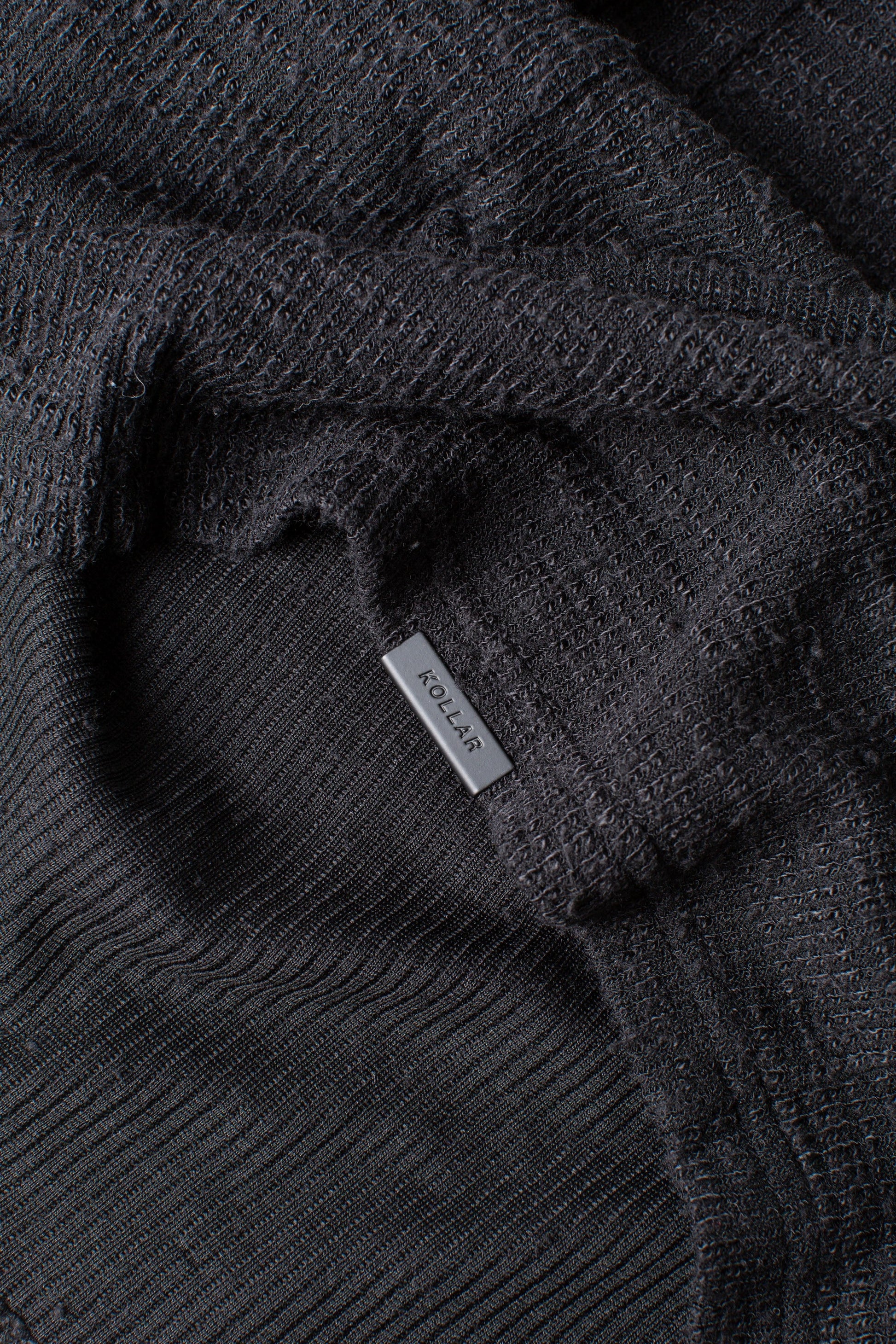 JM Textured Tee -  Black