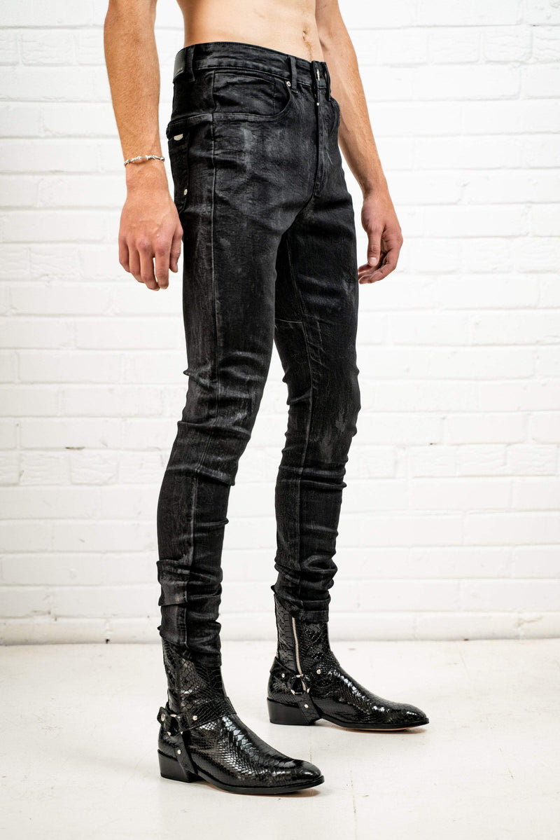 Kollar Clothing denim Vintage Wax Black - 203 Rockstars