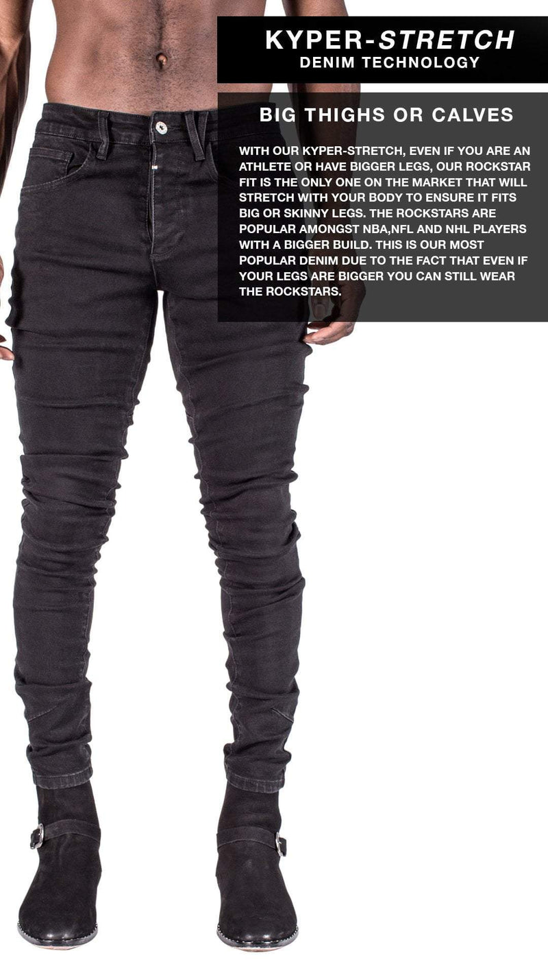 Kollar Clothing denim Vintage Wax Black - 203 Rockstars