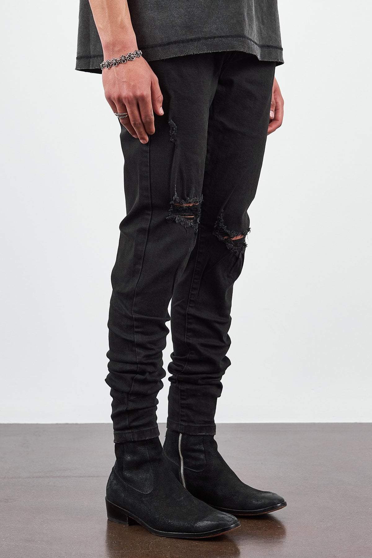 203 Rockstars - Essential Destroyed Black